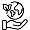 Nachhaltig und Umweltfreundlich icon