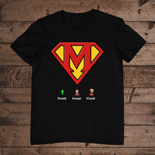 holz Flatlay mockup schwarz