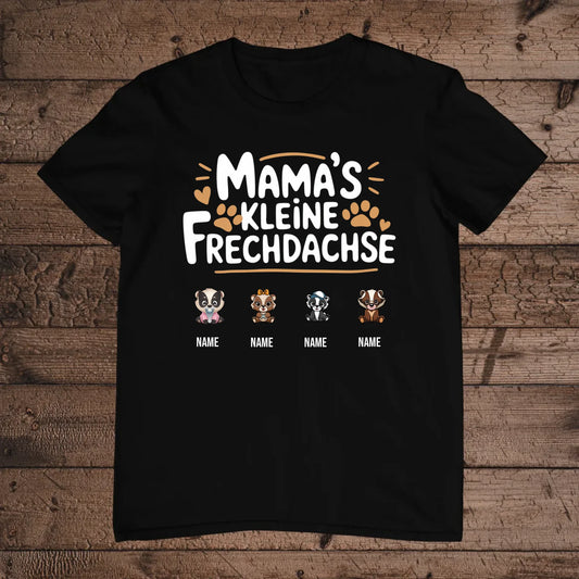 holz Flatlay mockup schwarz