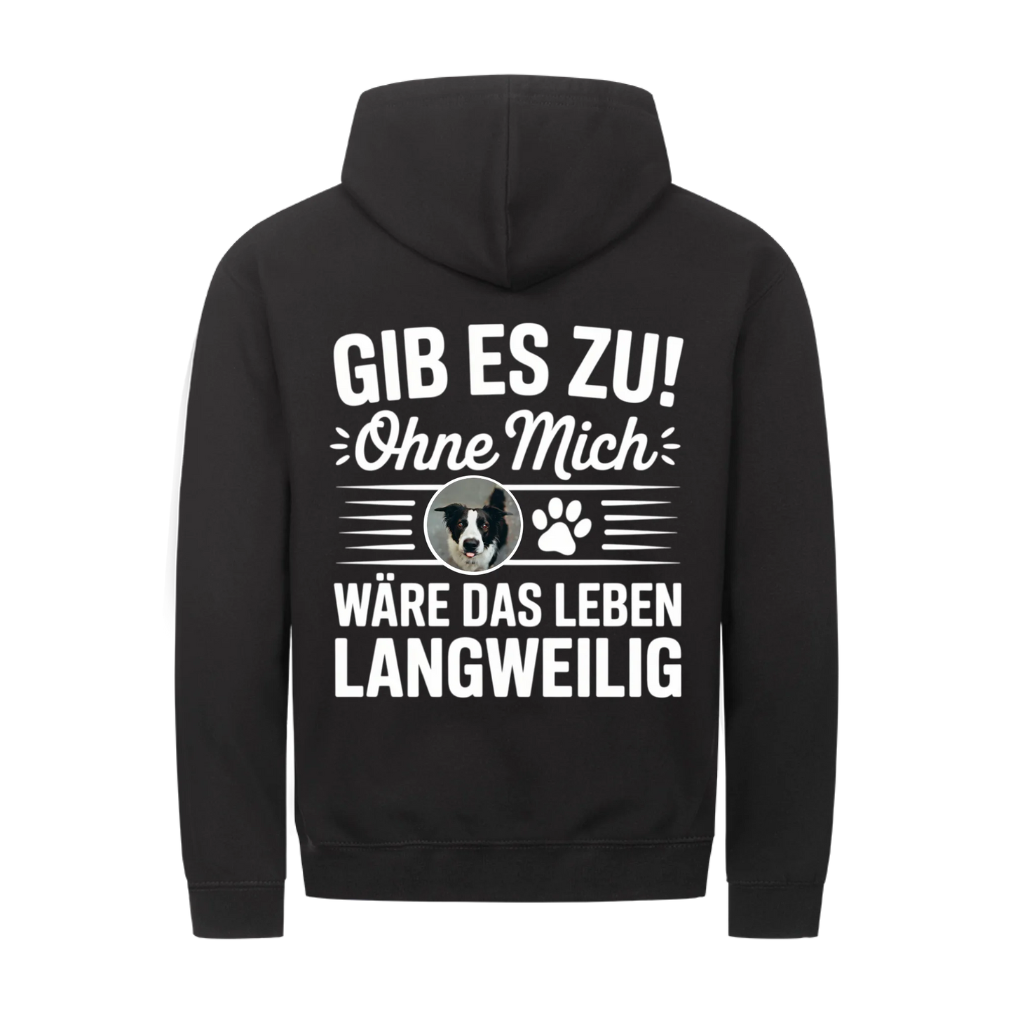 Schwarz hinten