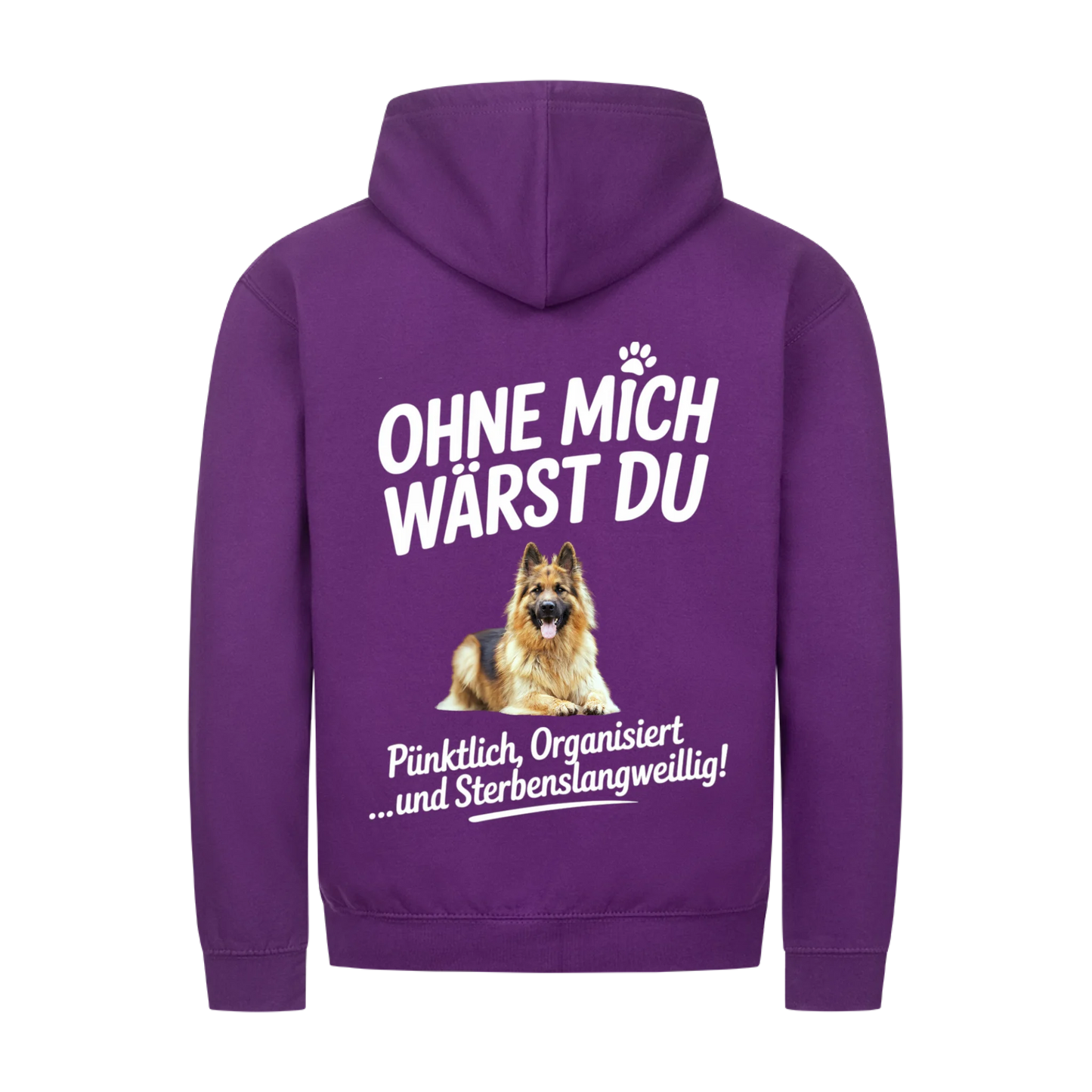 Lila hinten