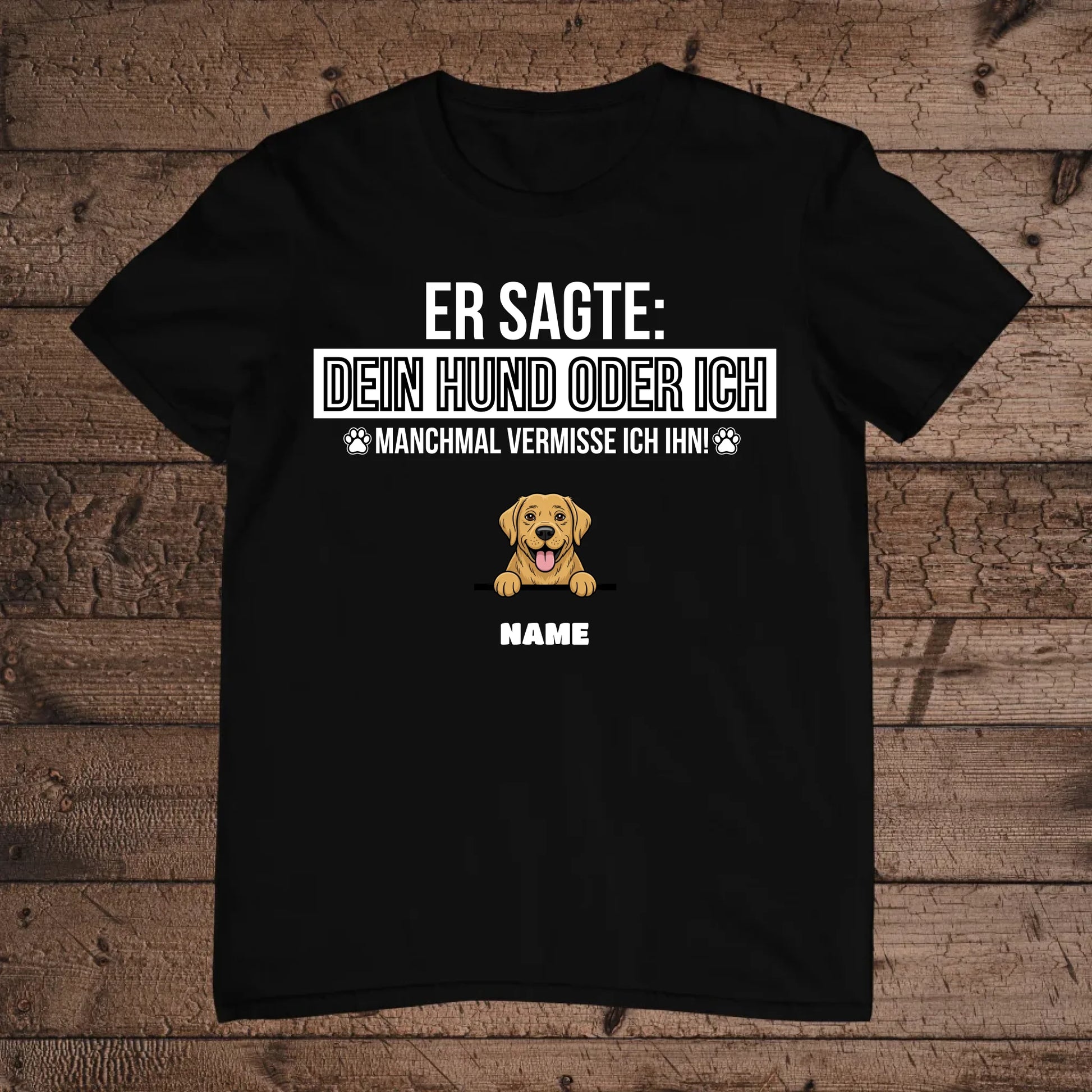 holz Flatlay mockup schwarz