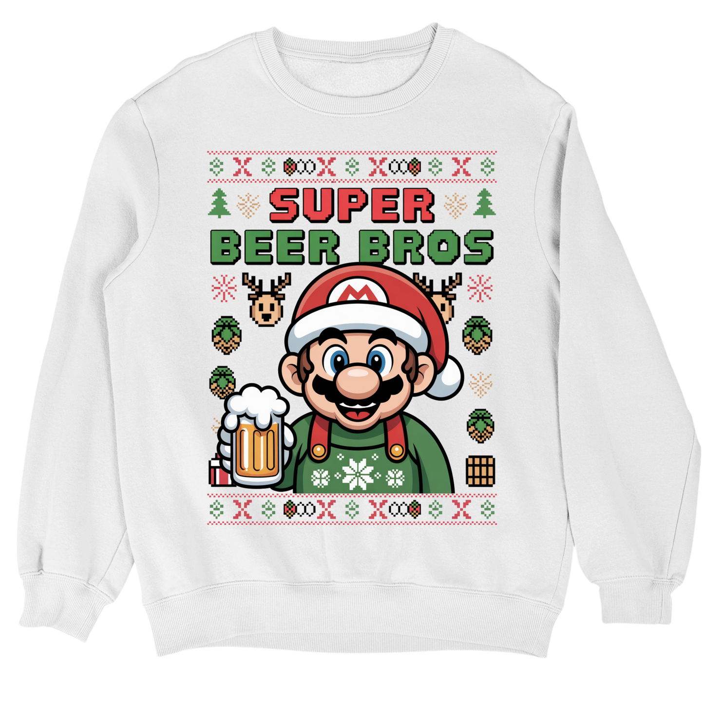Super Beer Bros V1 Christmas Sweater