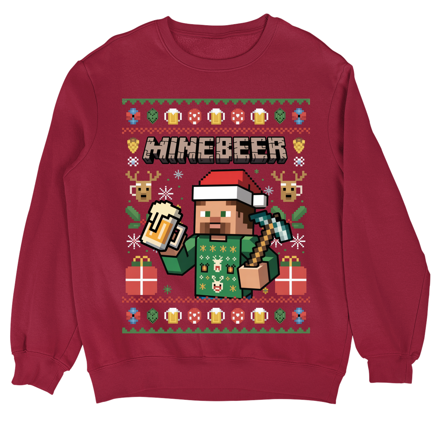 Minebeer Male Christmas Sweater