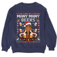 Many many beers Christmas Sweater