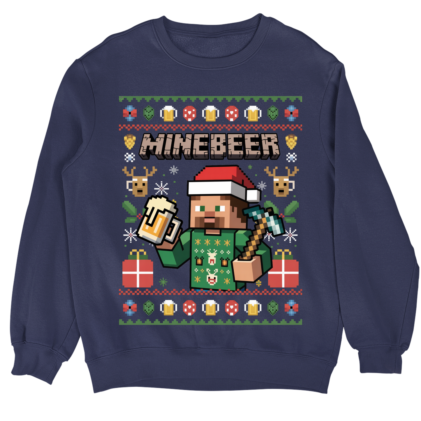 Minebeer Male Christmas Sweater