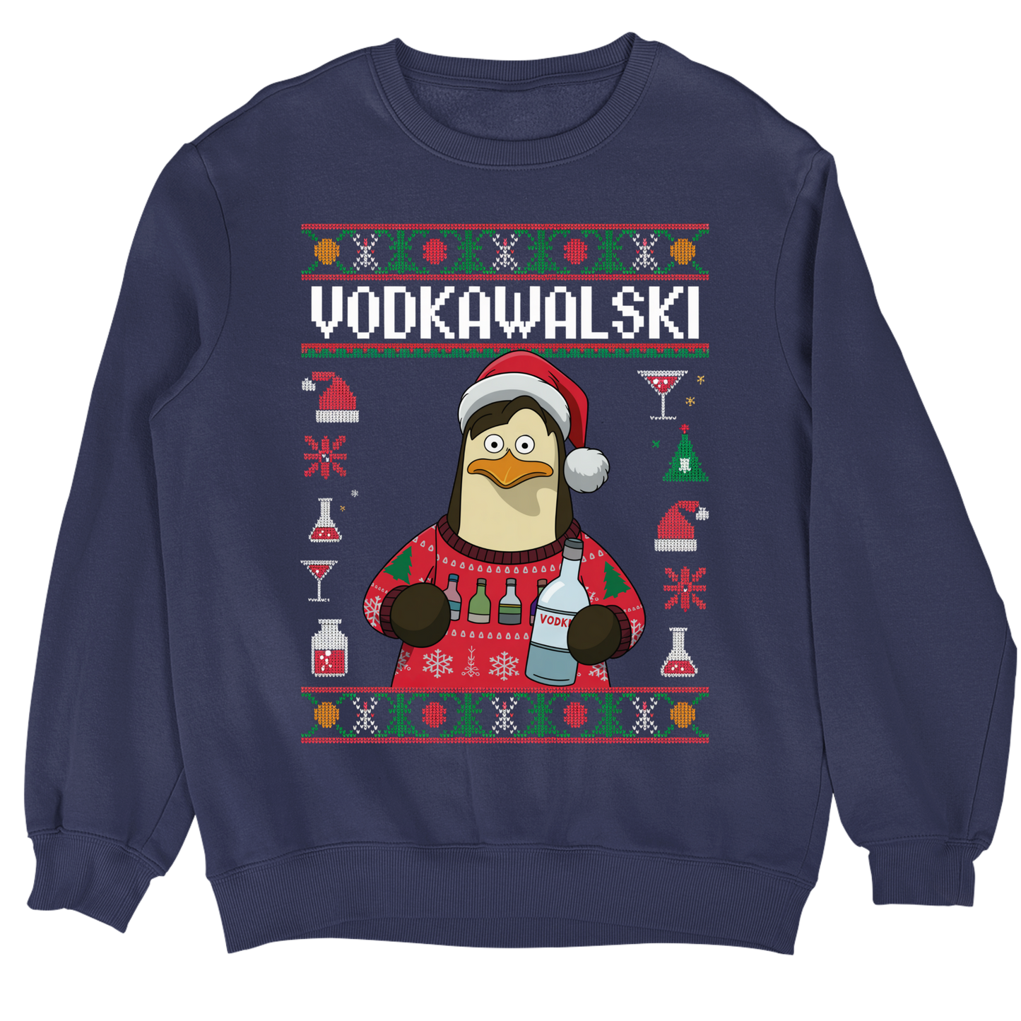 Vodkawalski Christmas Sweater