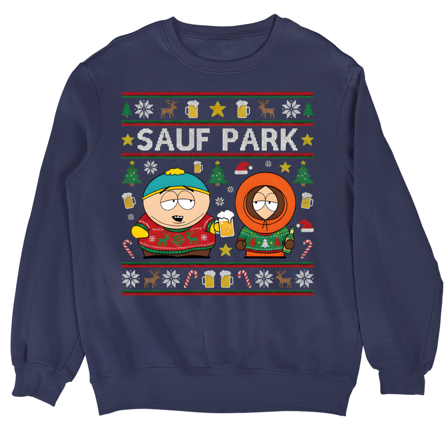 Sauf Park Christmas Sweater