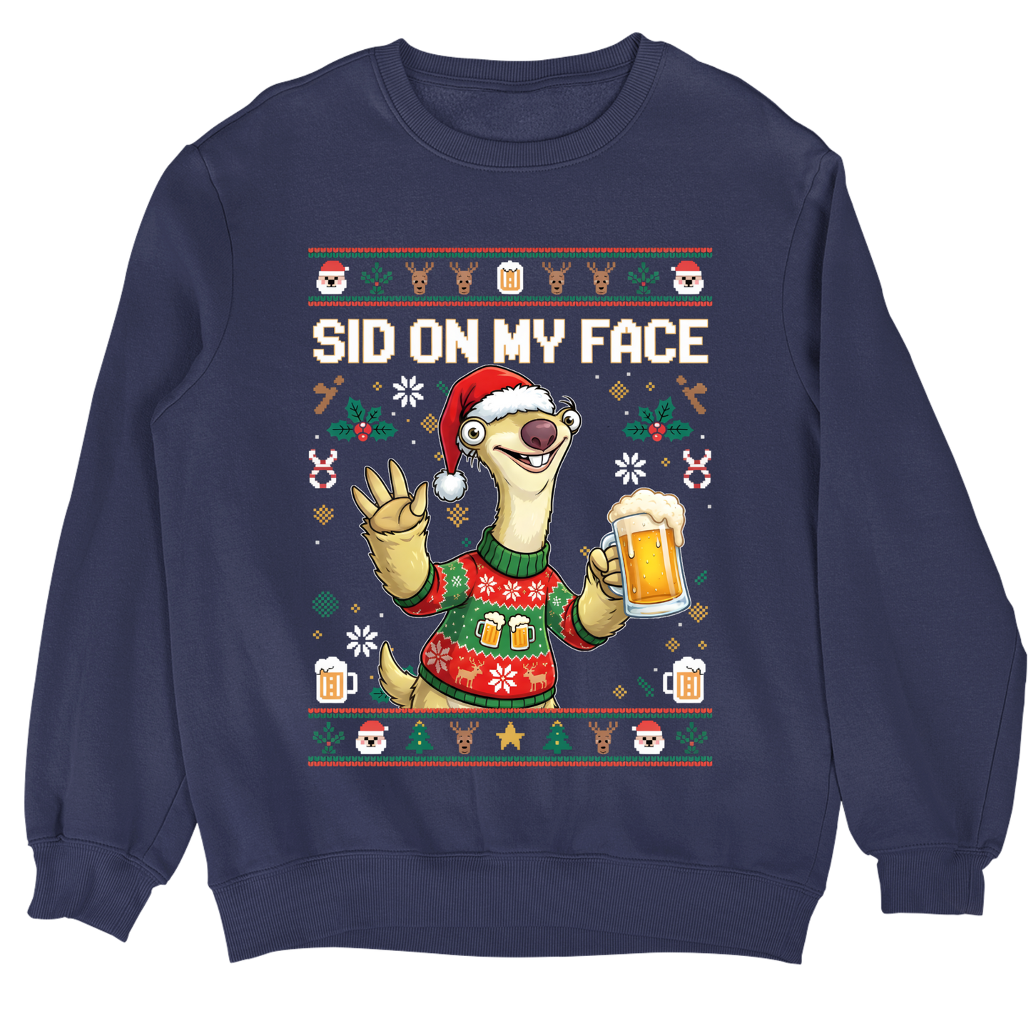 Sid on my face Christmas Sweater