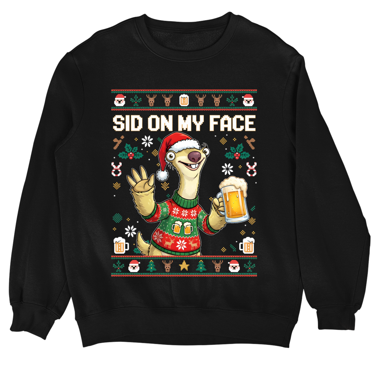 Sid on my face Christmas Sweater