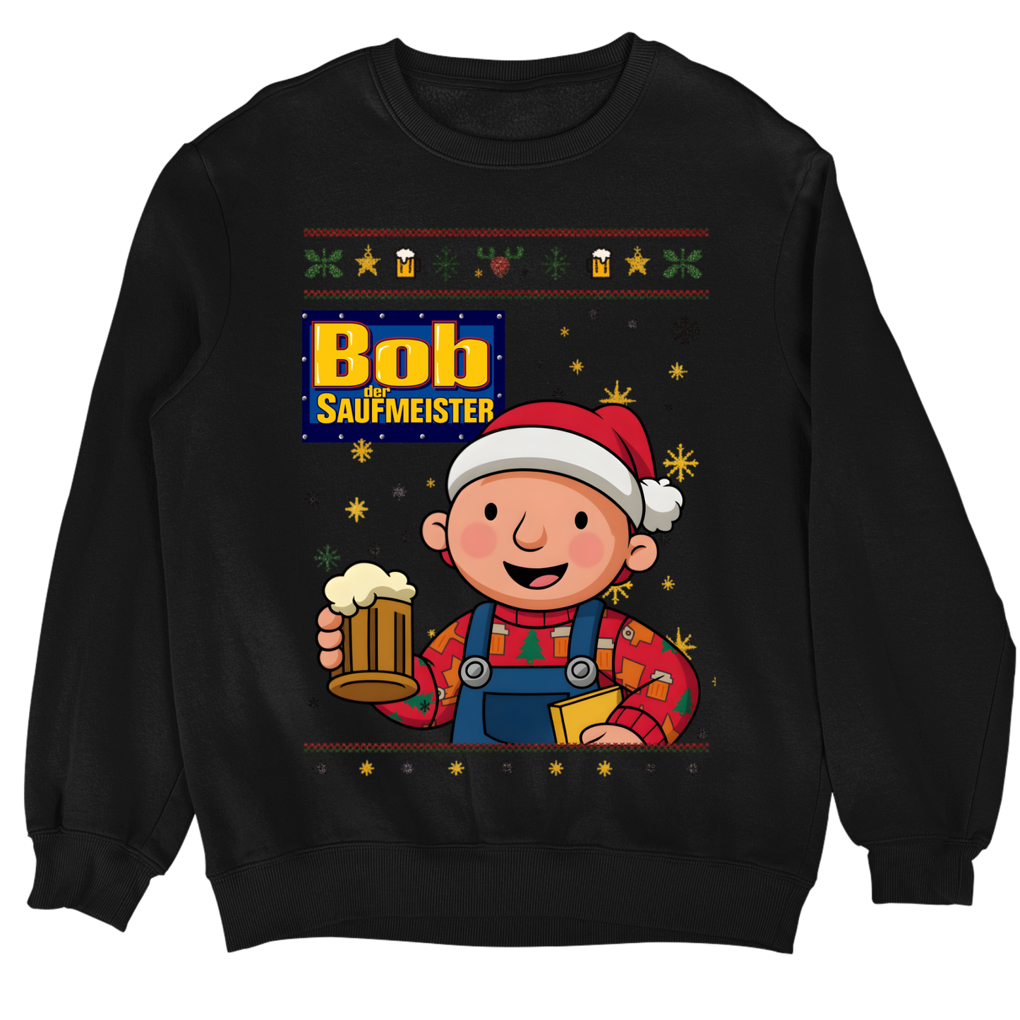 Bob der Saufmeister Christmas Sweater