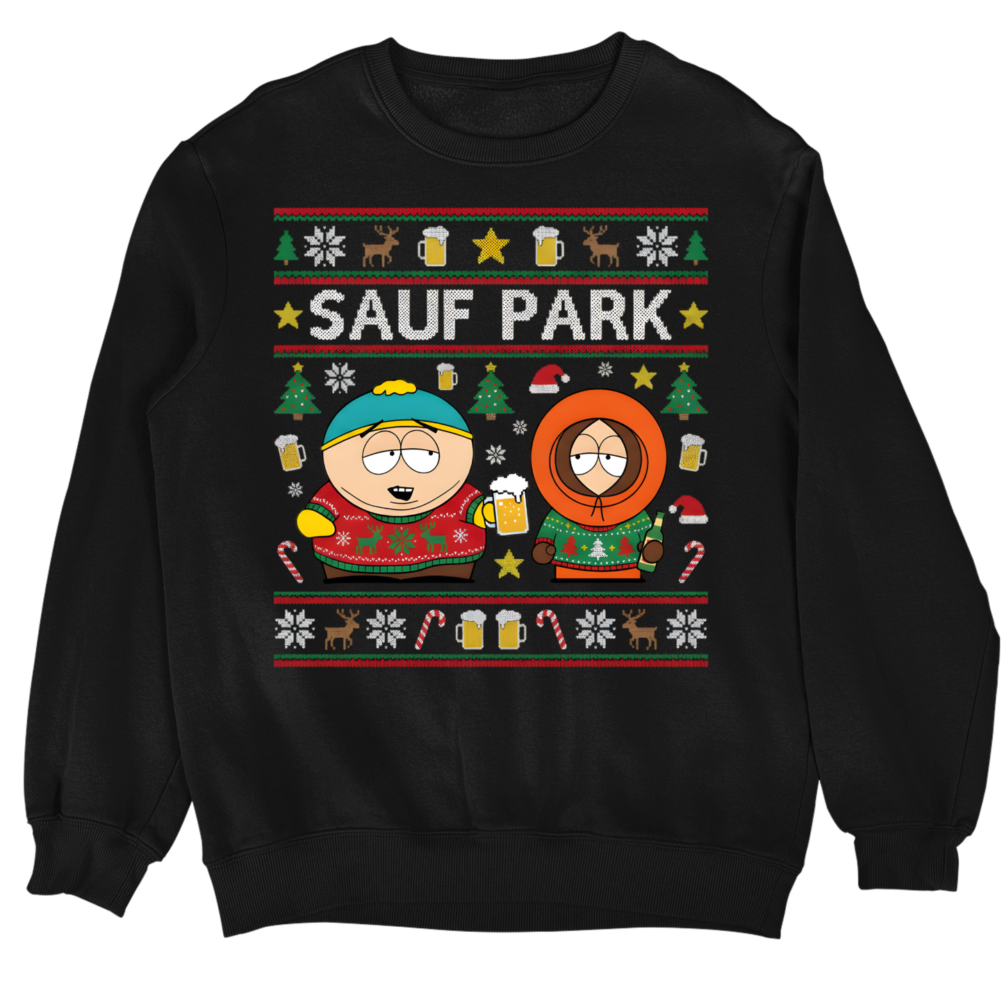 Sauf Park Christmas Sweater