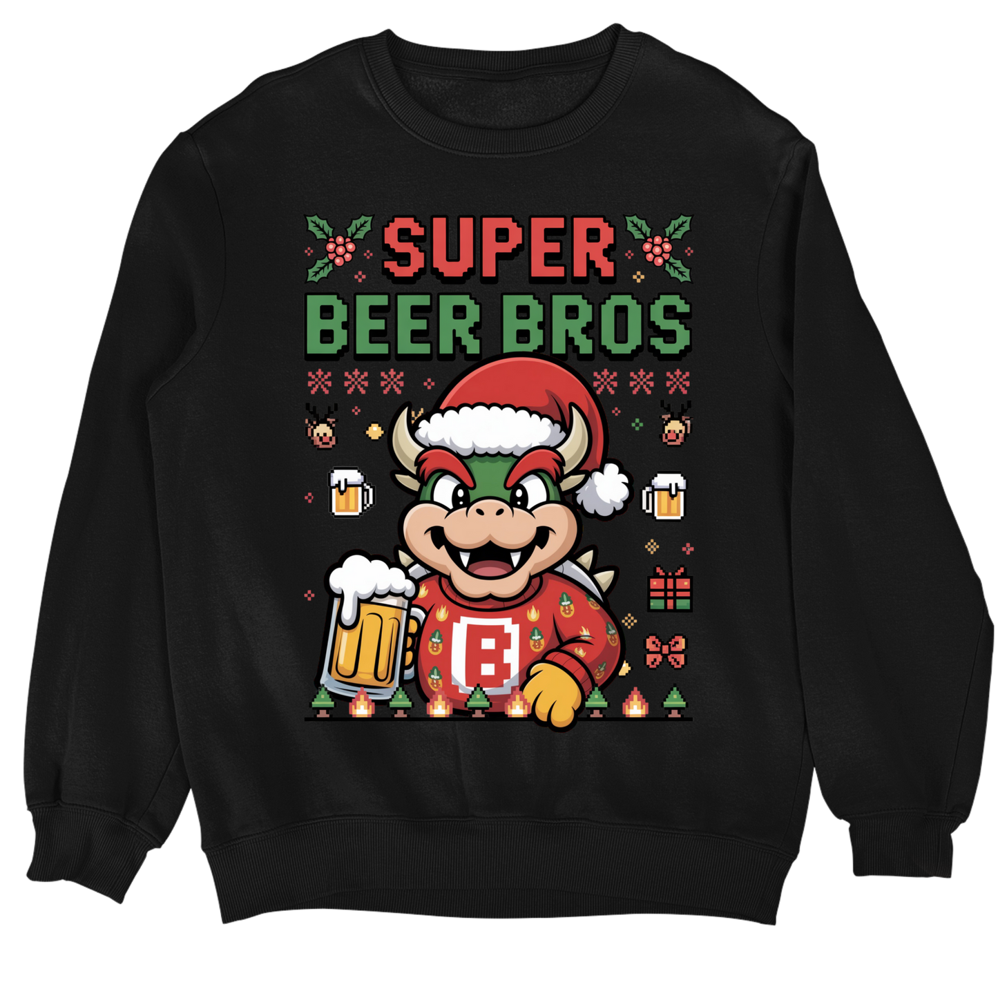Super Beer Bros V4 Christmas Sweater