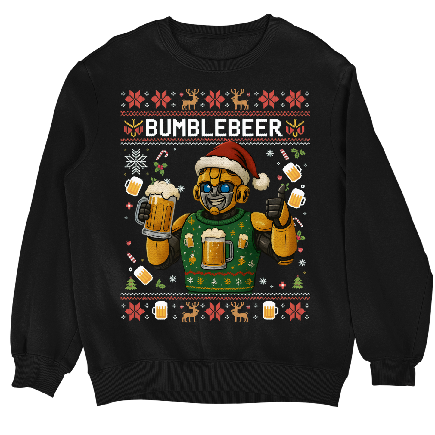 Bumblebeer Christmas Sweater
