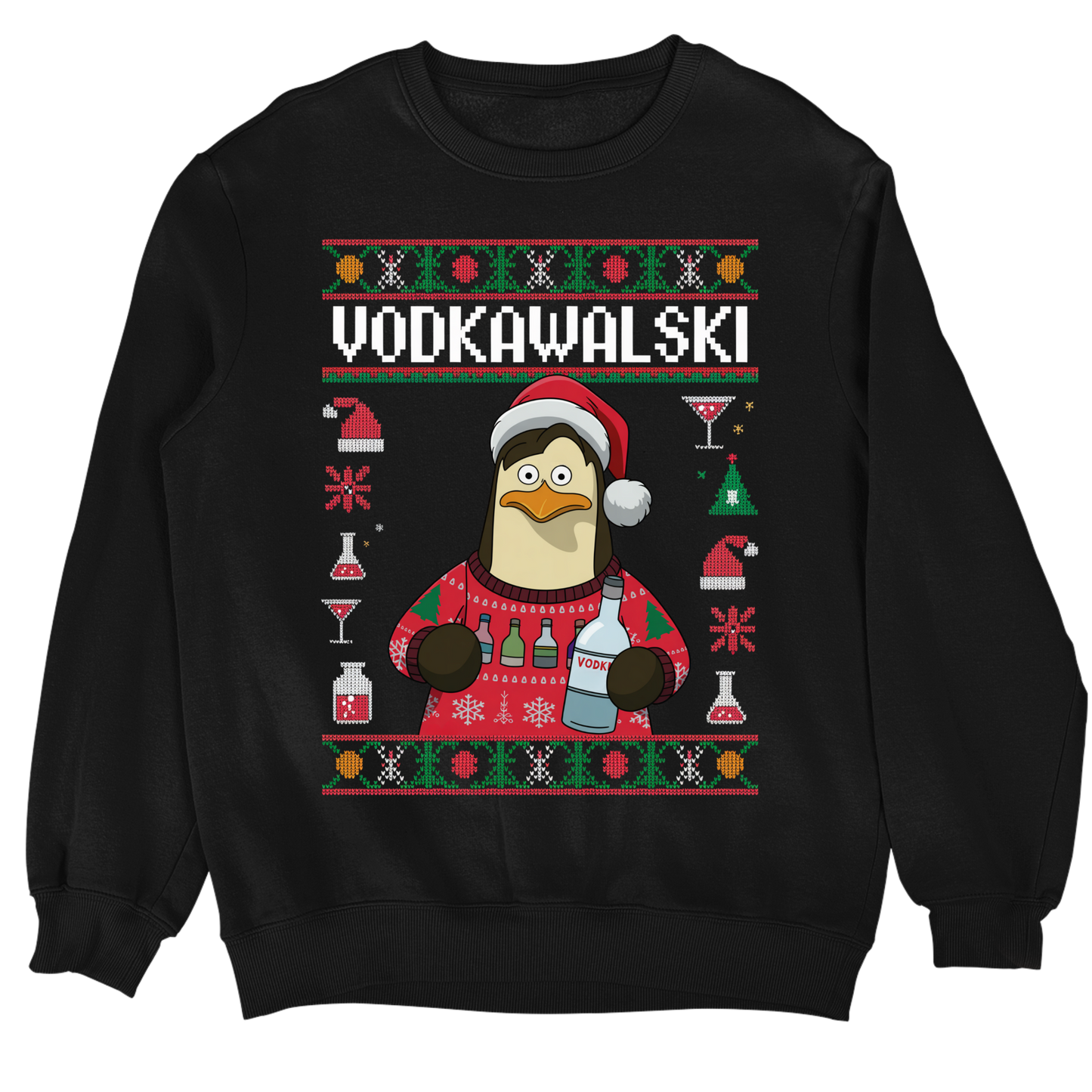 Vodkawalski Christmas Sweater