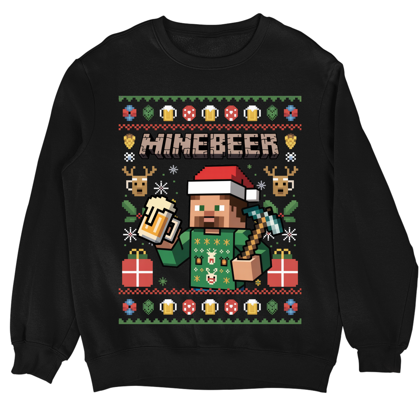 Minebeer Male Christmas Sweater