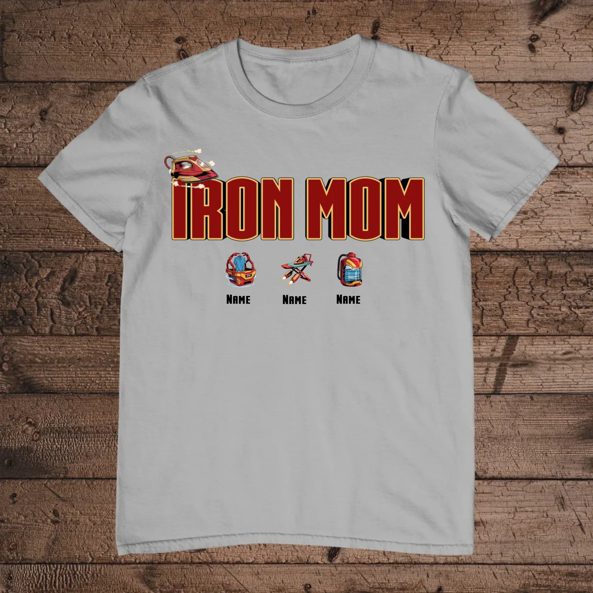 holz Flatlay mockup sport grey