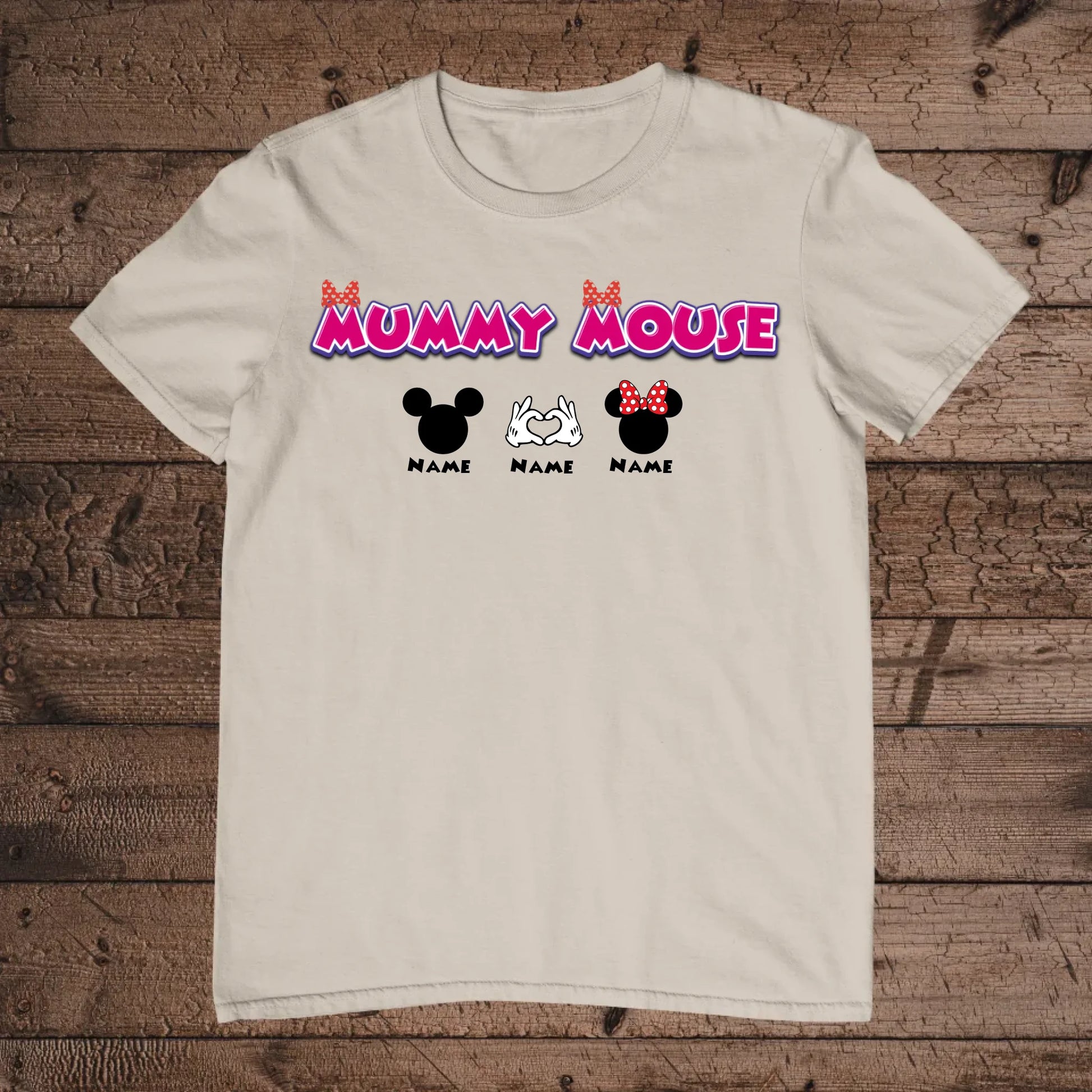 holz Flatlay mockup sand