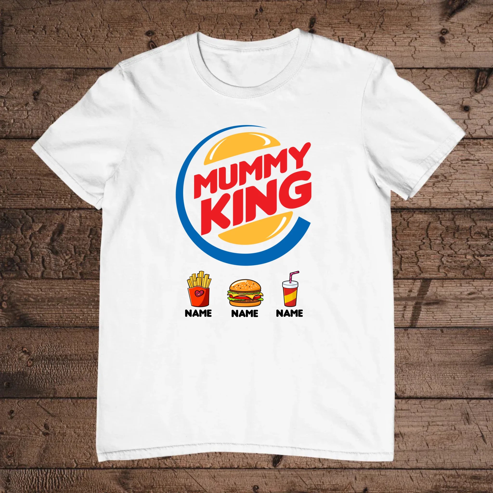 holz flatlay mockup weiß