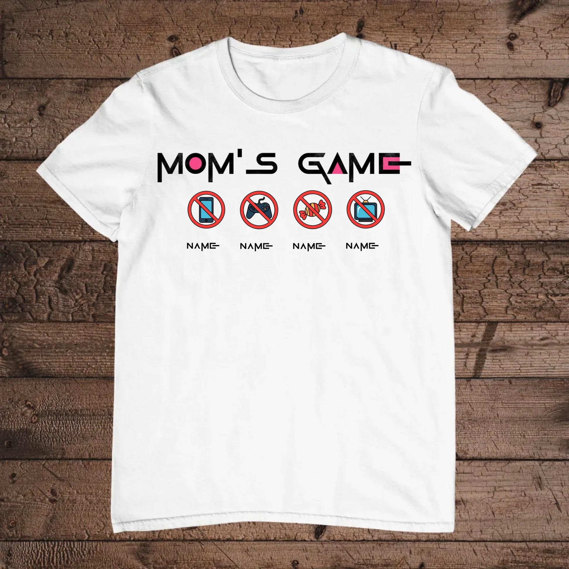 holz flatlay mockup weiß