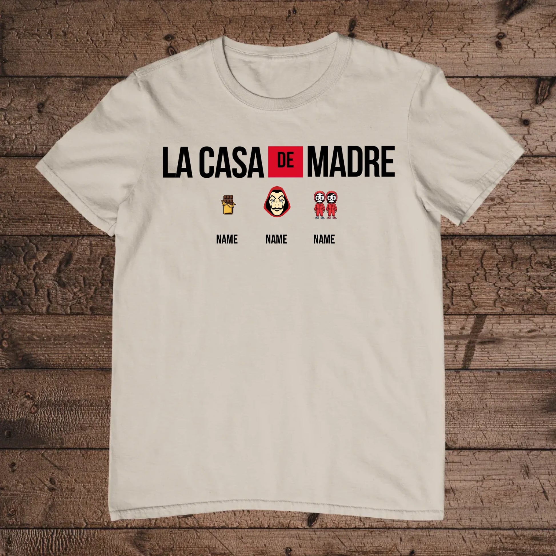 holz Flatlay mockup sand