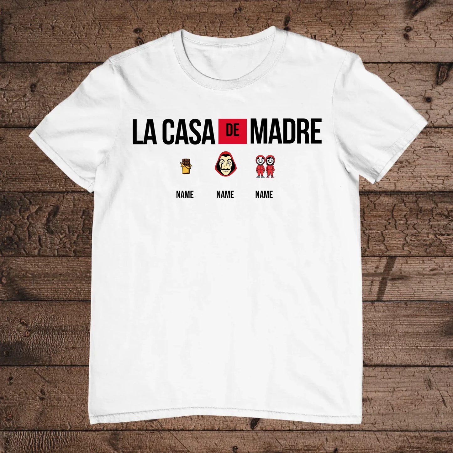 holz flatlay mockup weiß