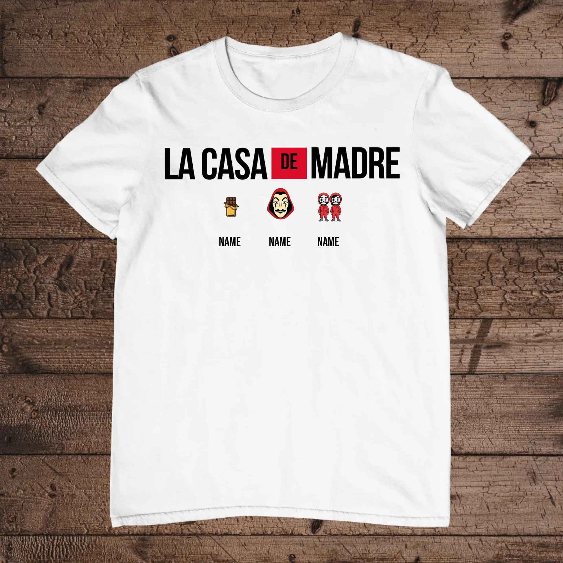 holz flatlay mockup weiß