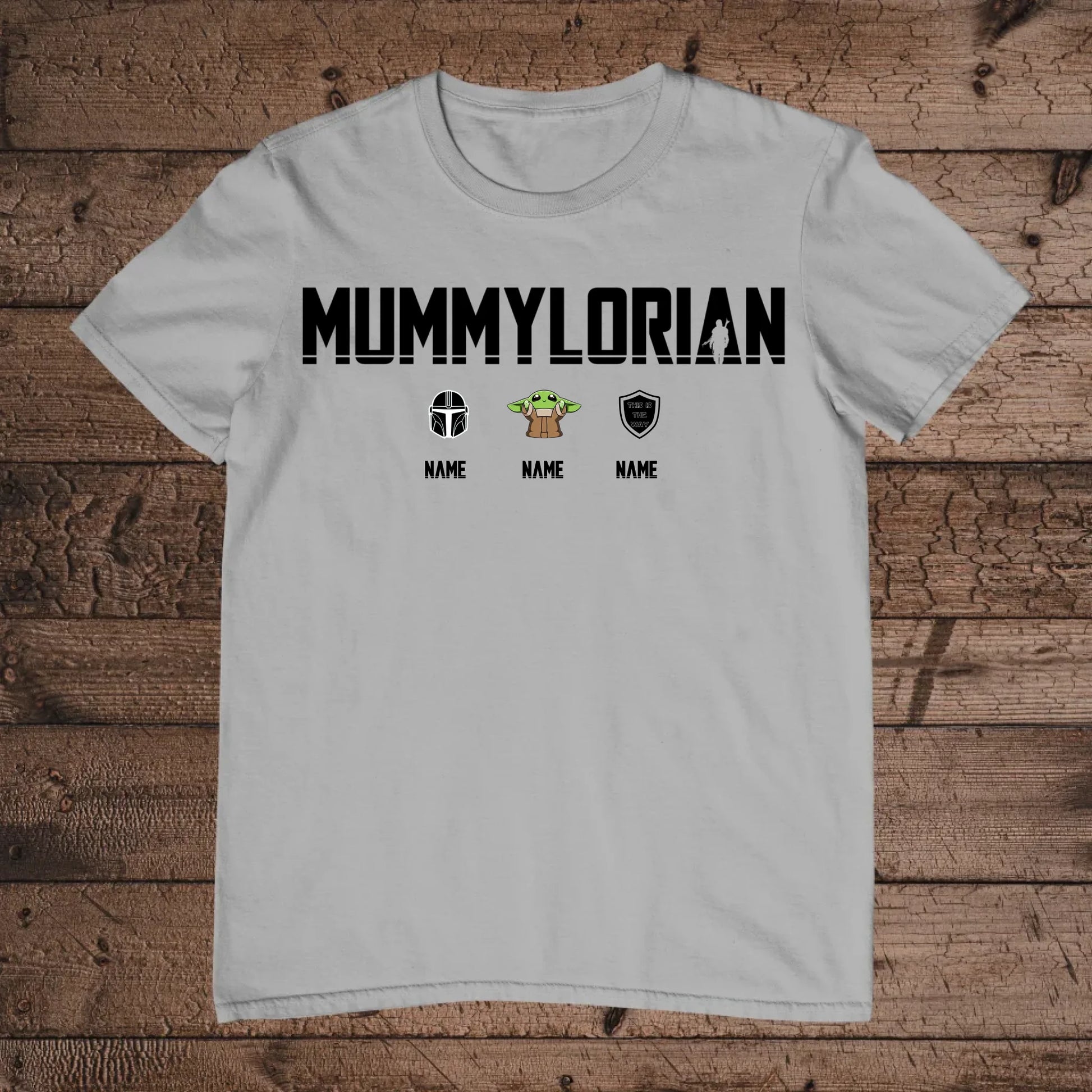 holz Flatlay mockup sport grey