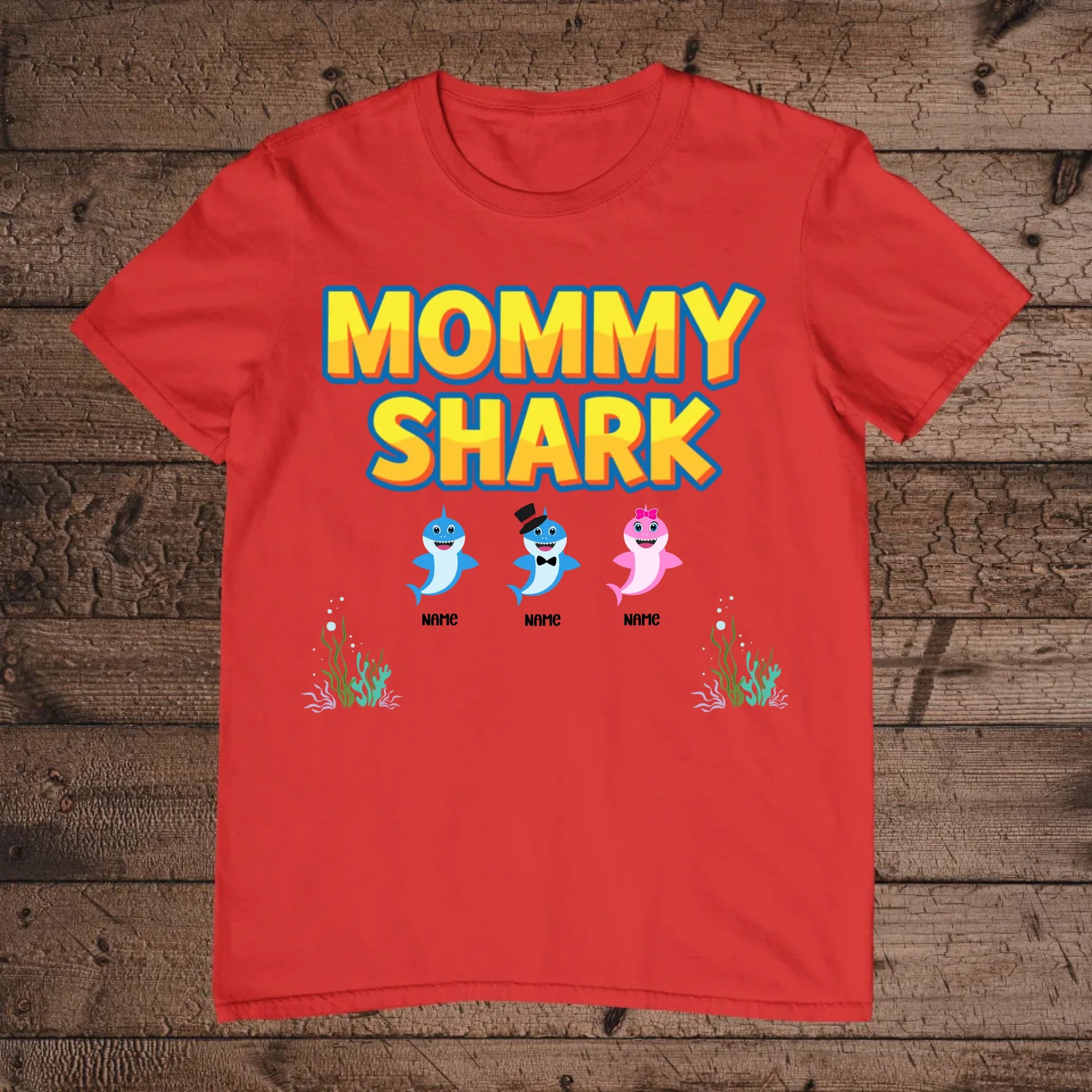 holz Flatlay mockup rot