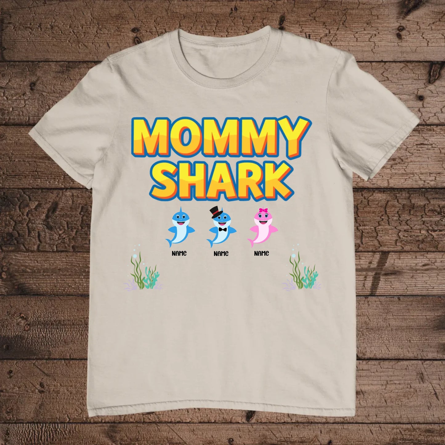 holz Flatlay mockup sand