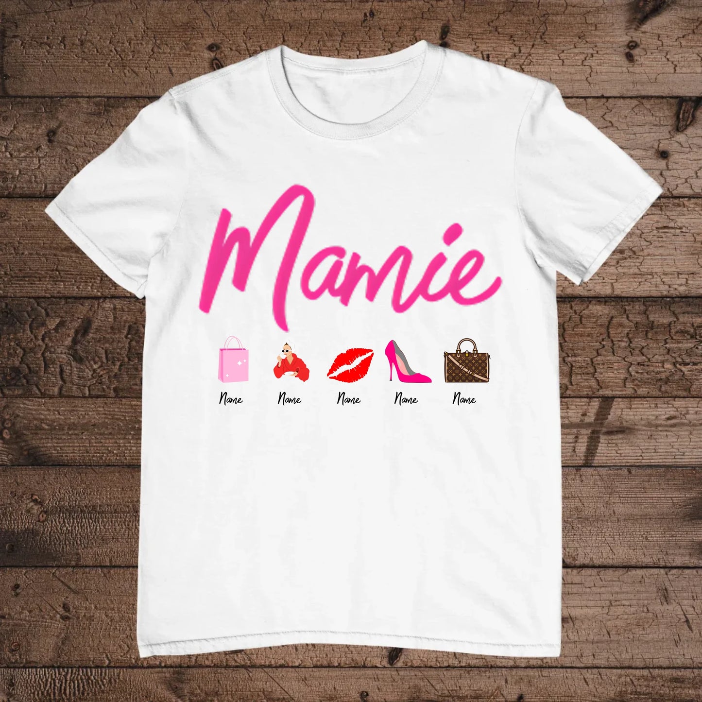 holz flatlay mockup weiß