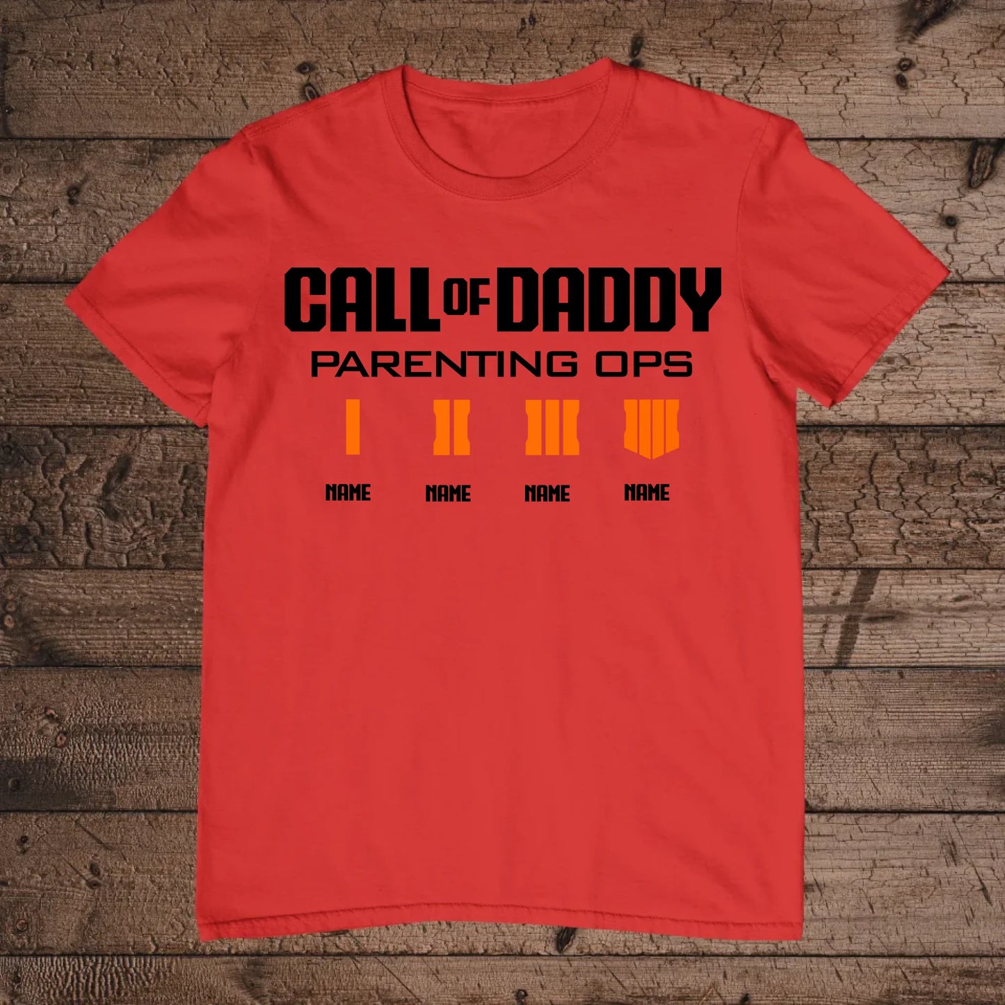 holz Flatlay mockup rot