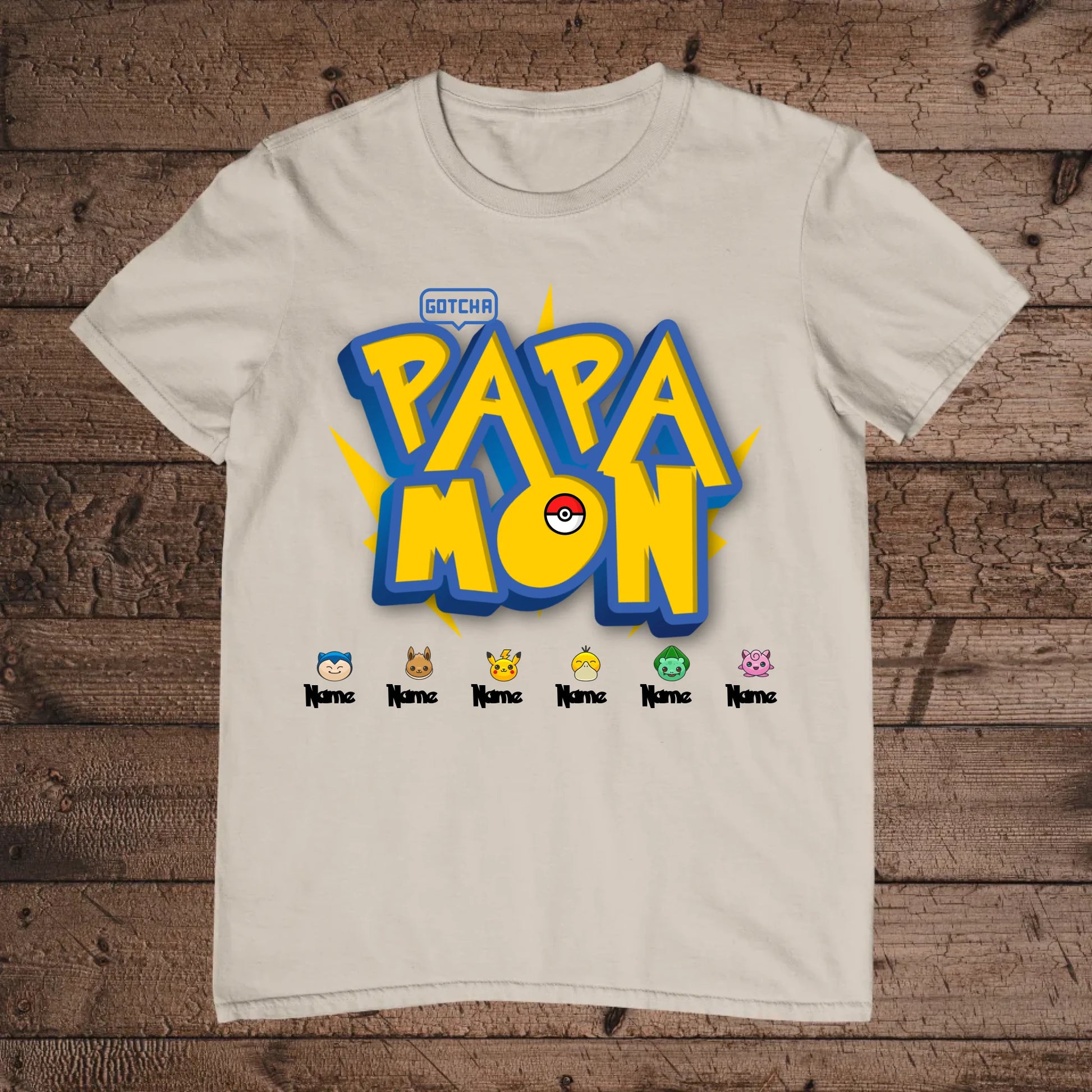 holz Flatlay mockup sand