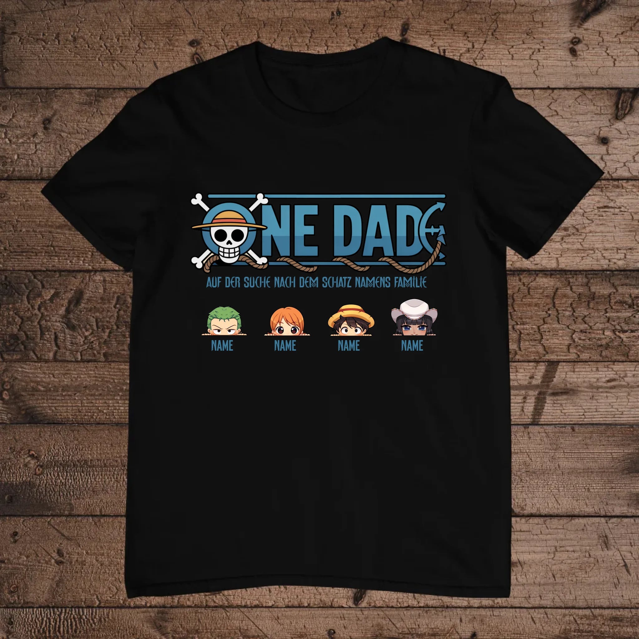 holz Flatlay mockup schwarz