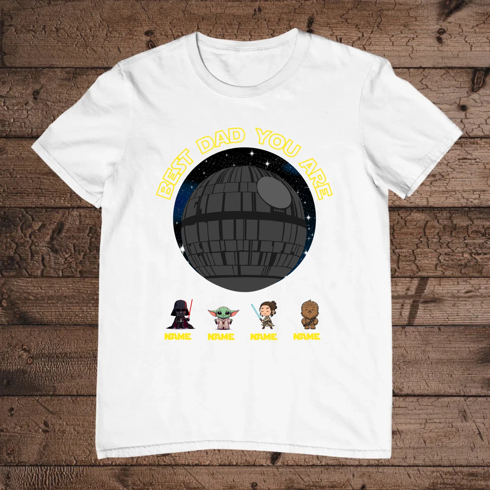 holz flatlay mockup weiß