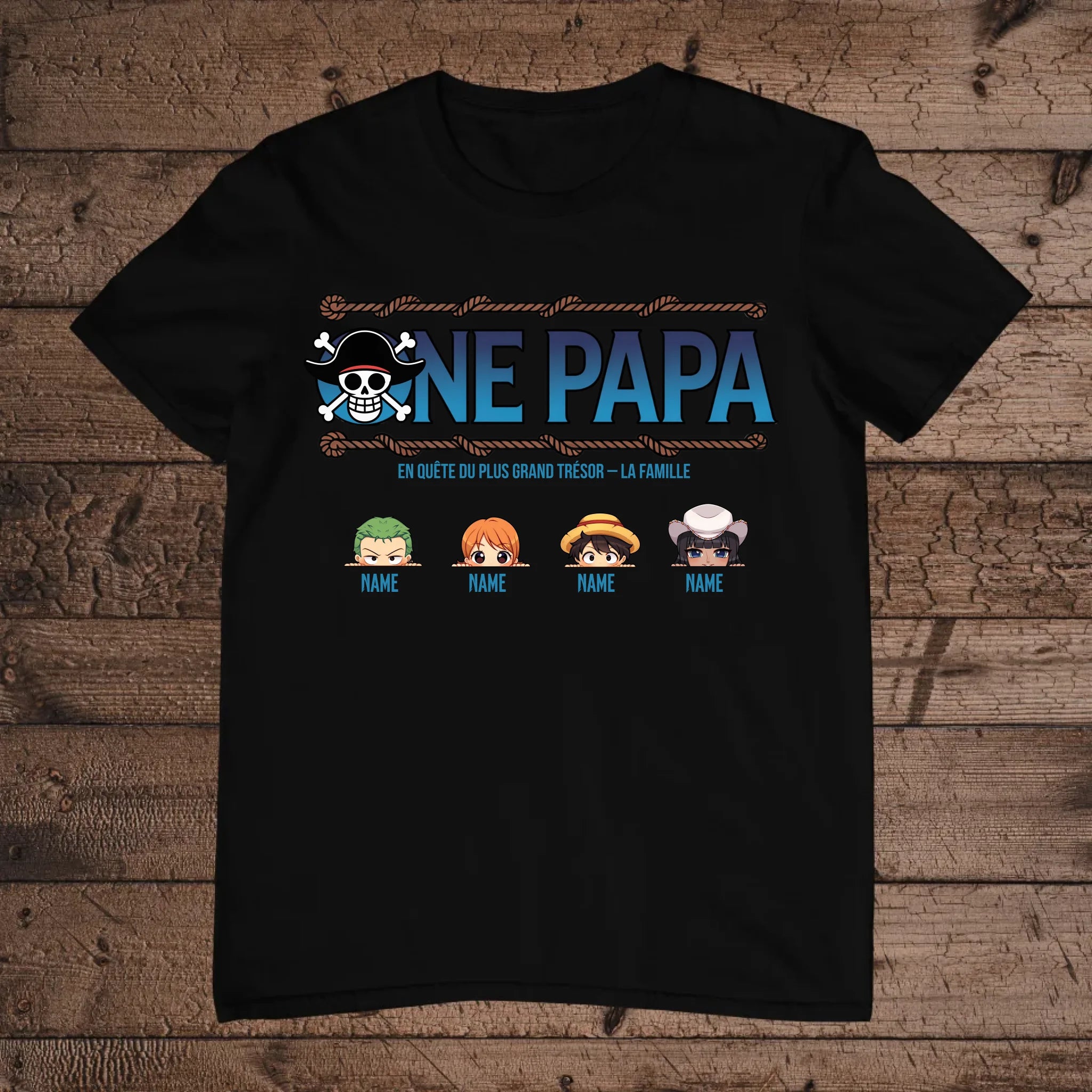 holz Flatlay mockup schwarz