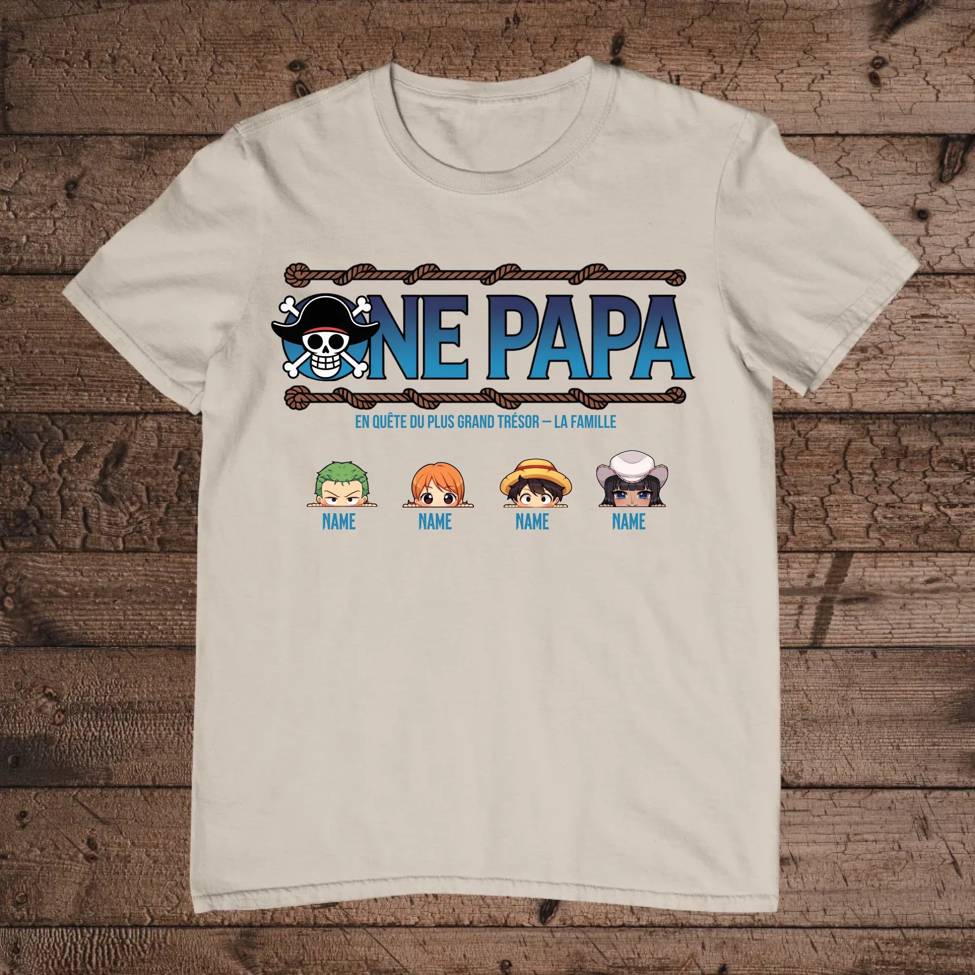 holz Flatlay mockup sand