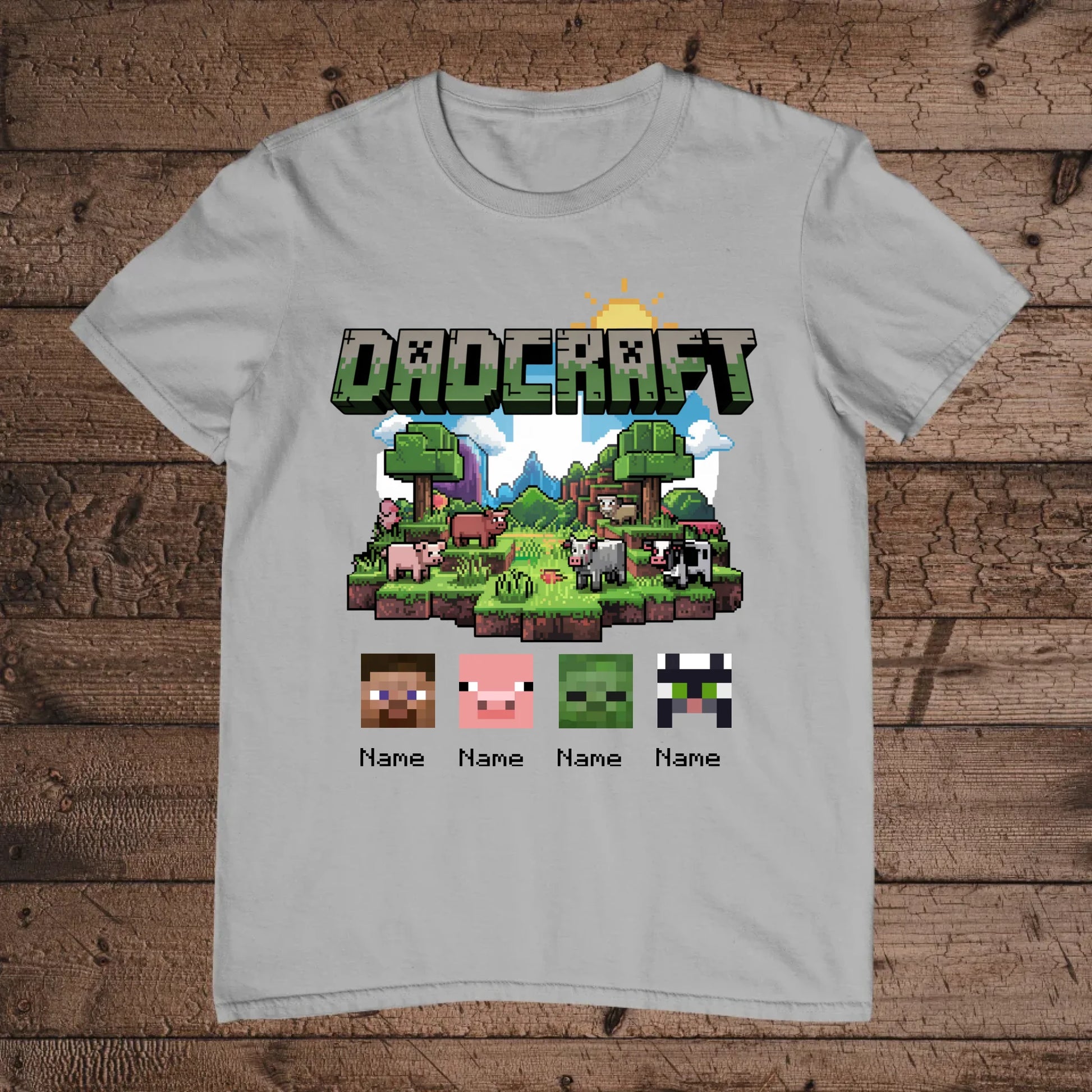 holz Flatlay mockup sport grey