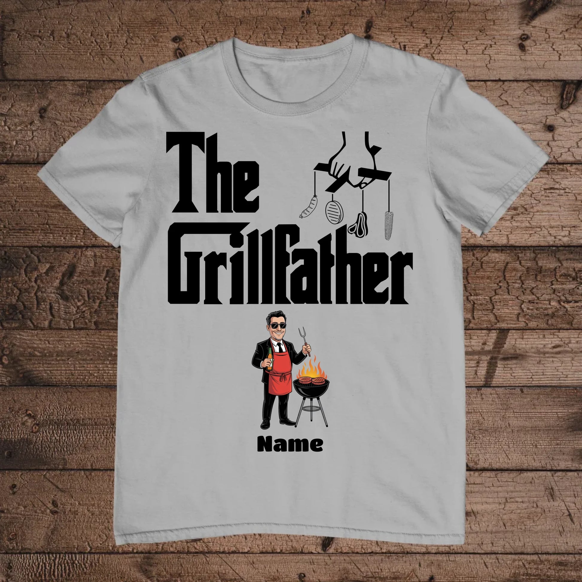 holz Flatlay mockup sport grey