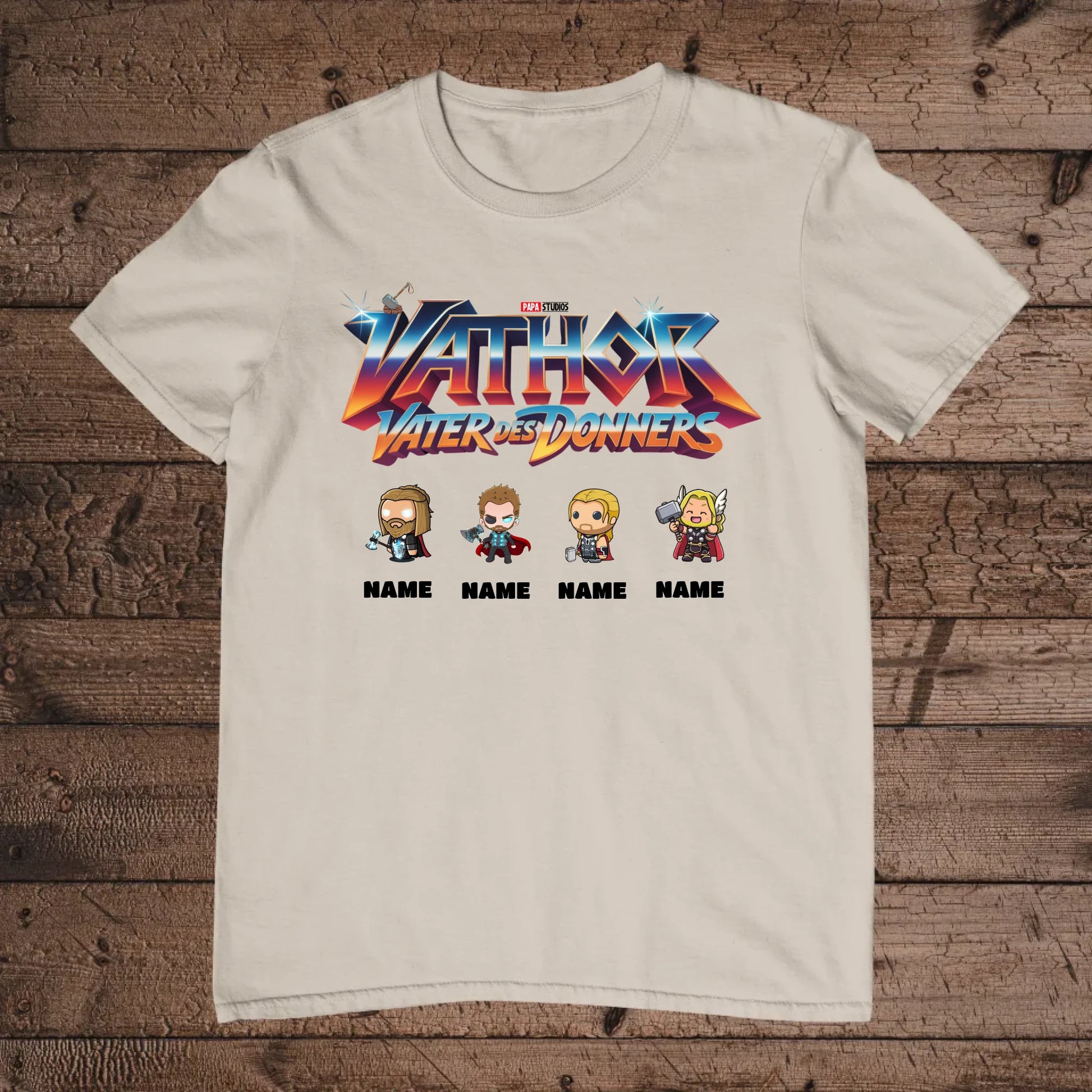 holz Flatlay mockup sand