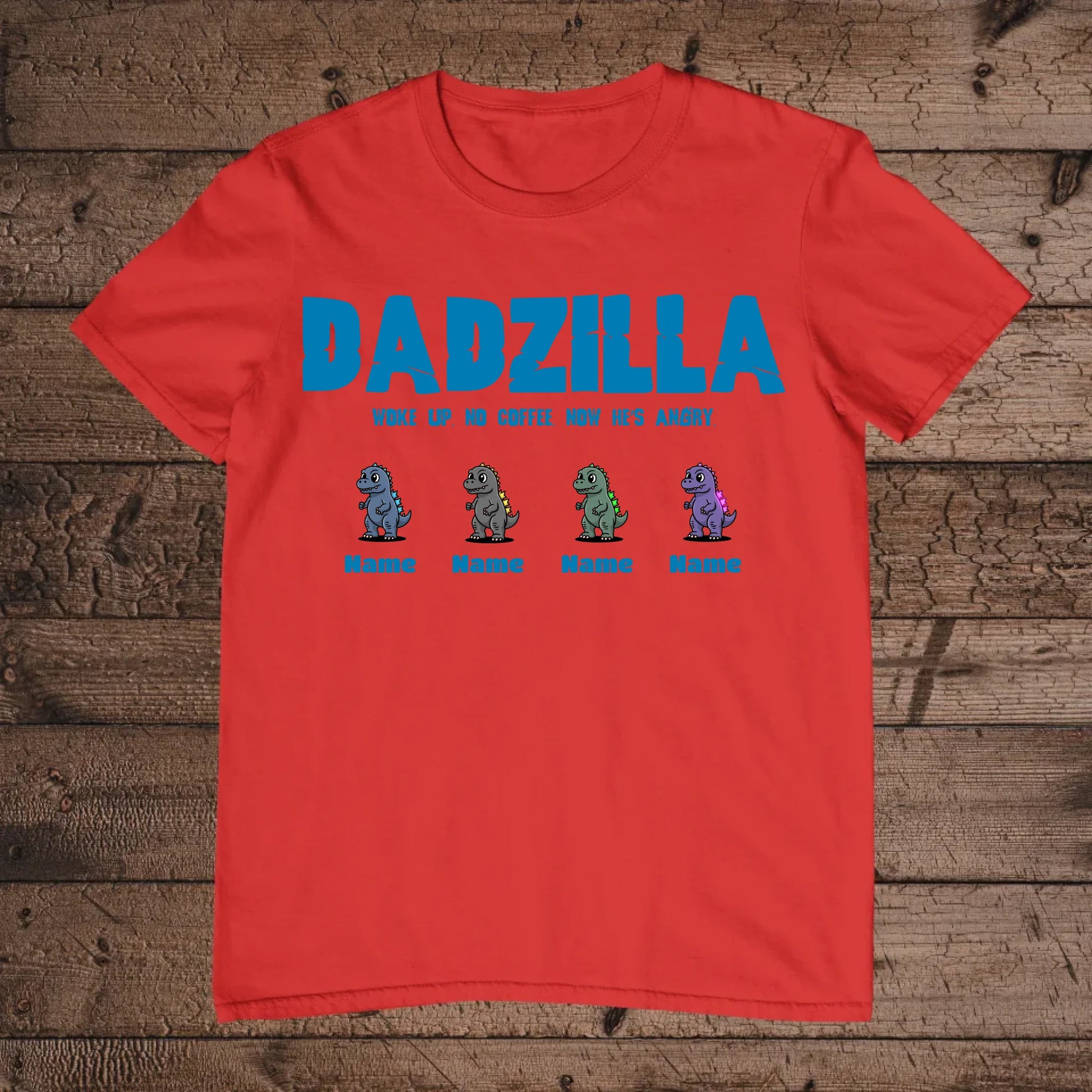 holz Flatlay mockup rot