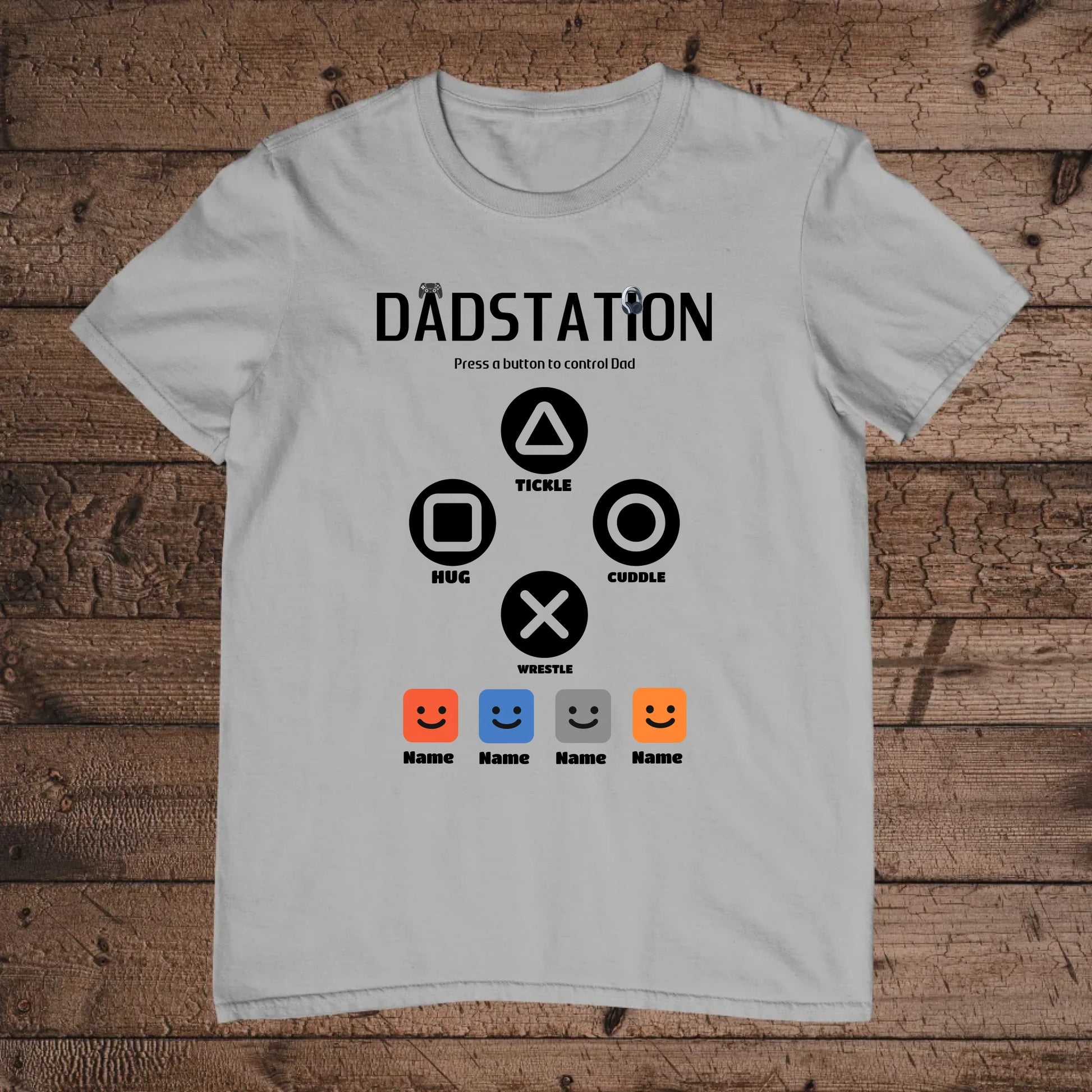 holz Flatlay mockup sport grey