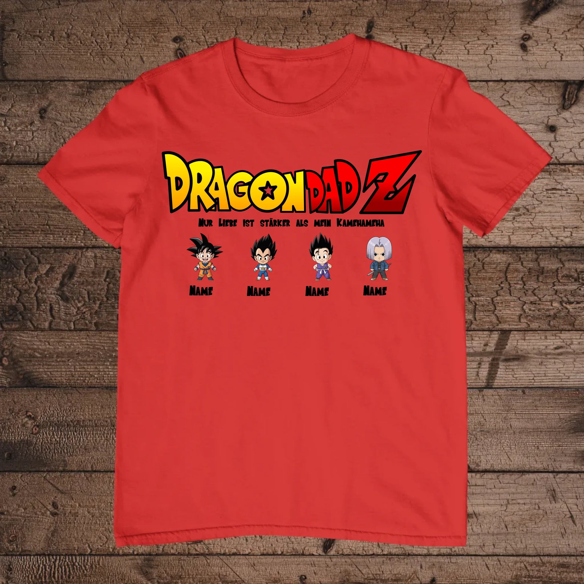 holz Flatlay mockup rot