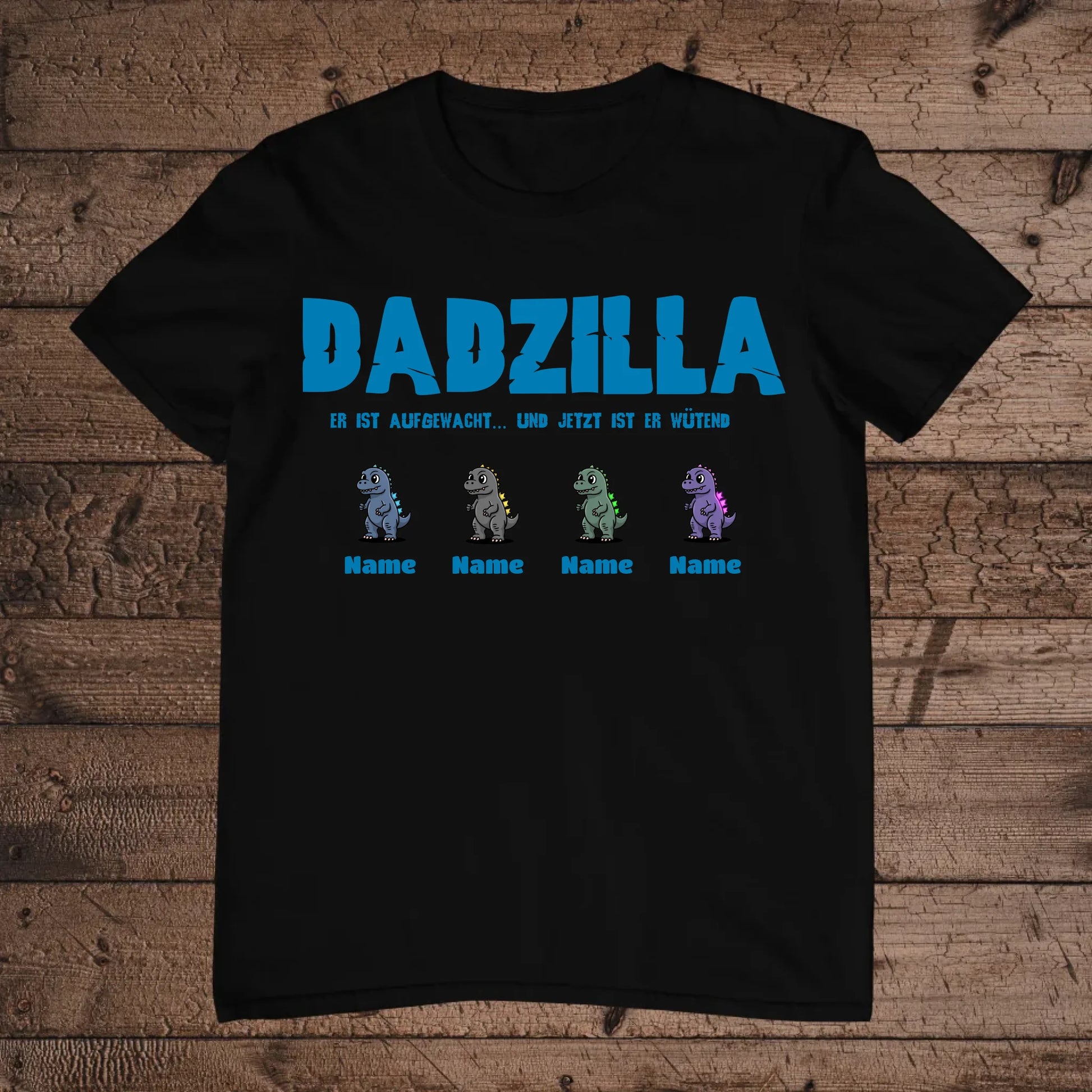 holz Flatlay mockup schwarz