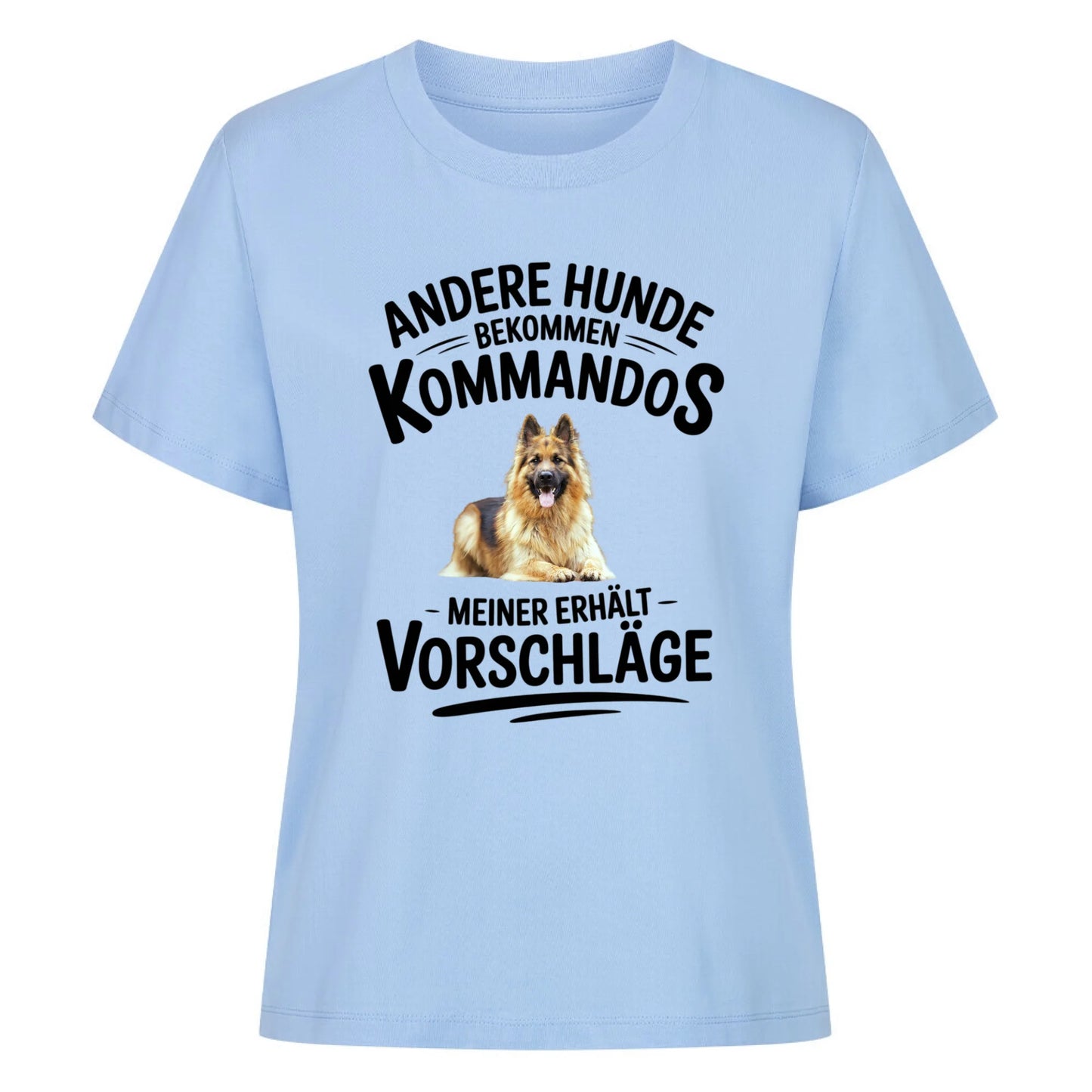 Damen Mockup sky blue