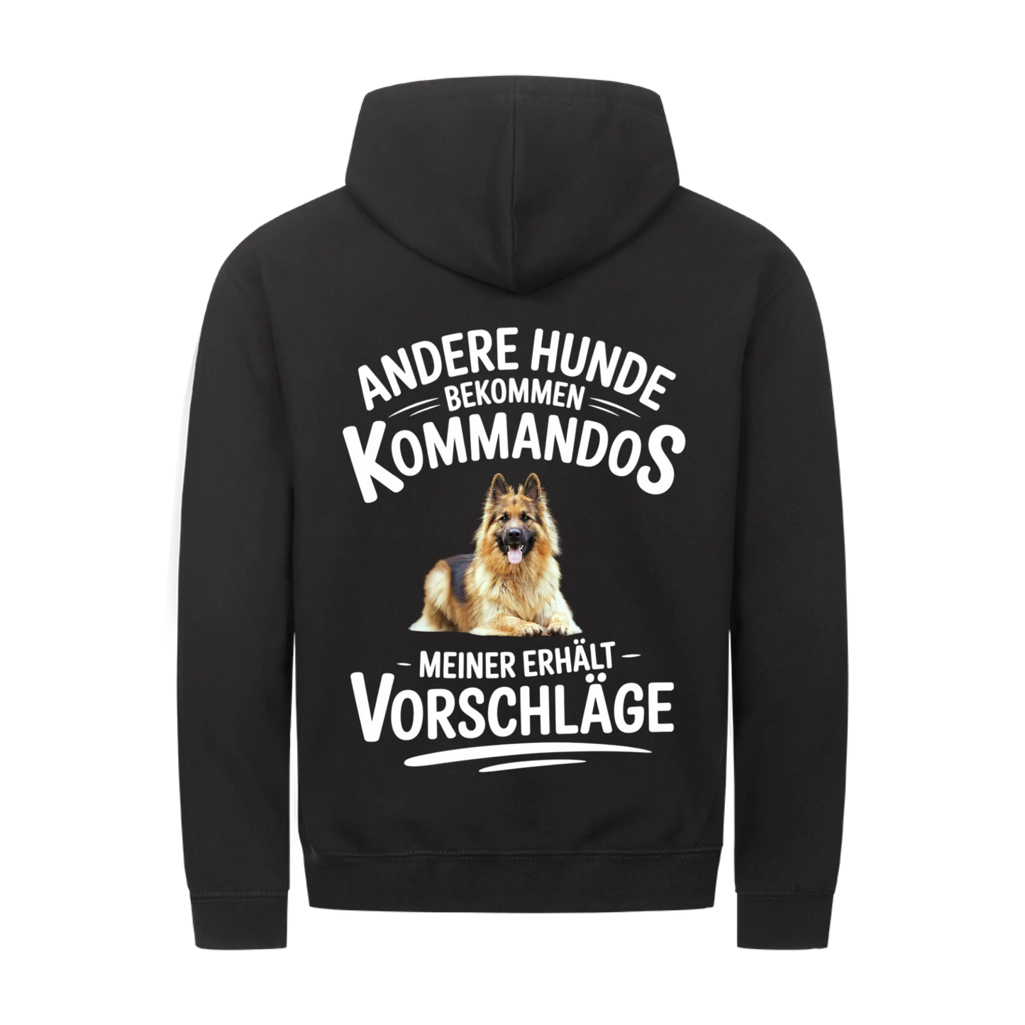 Schwarz hinten