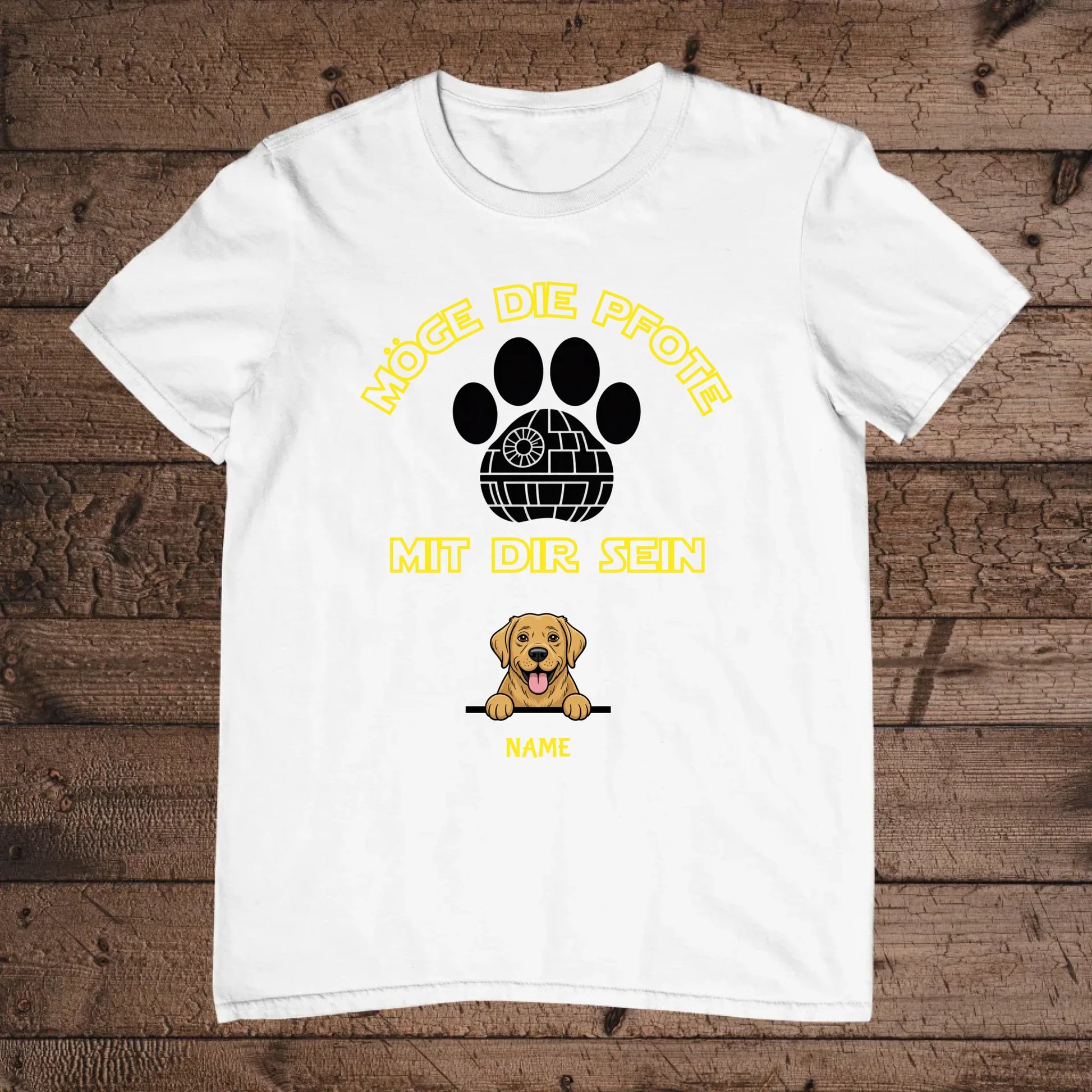 holz flatlay mockup weiß