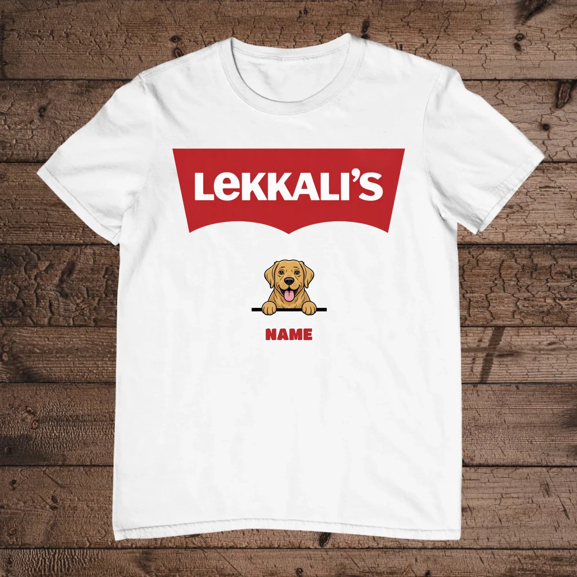 holz flatlay mockup weiß