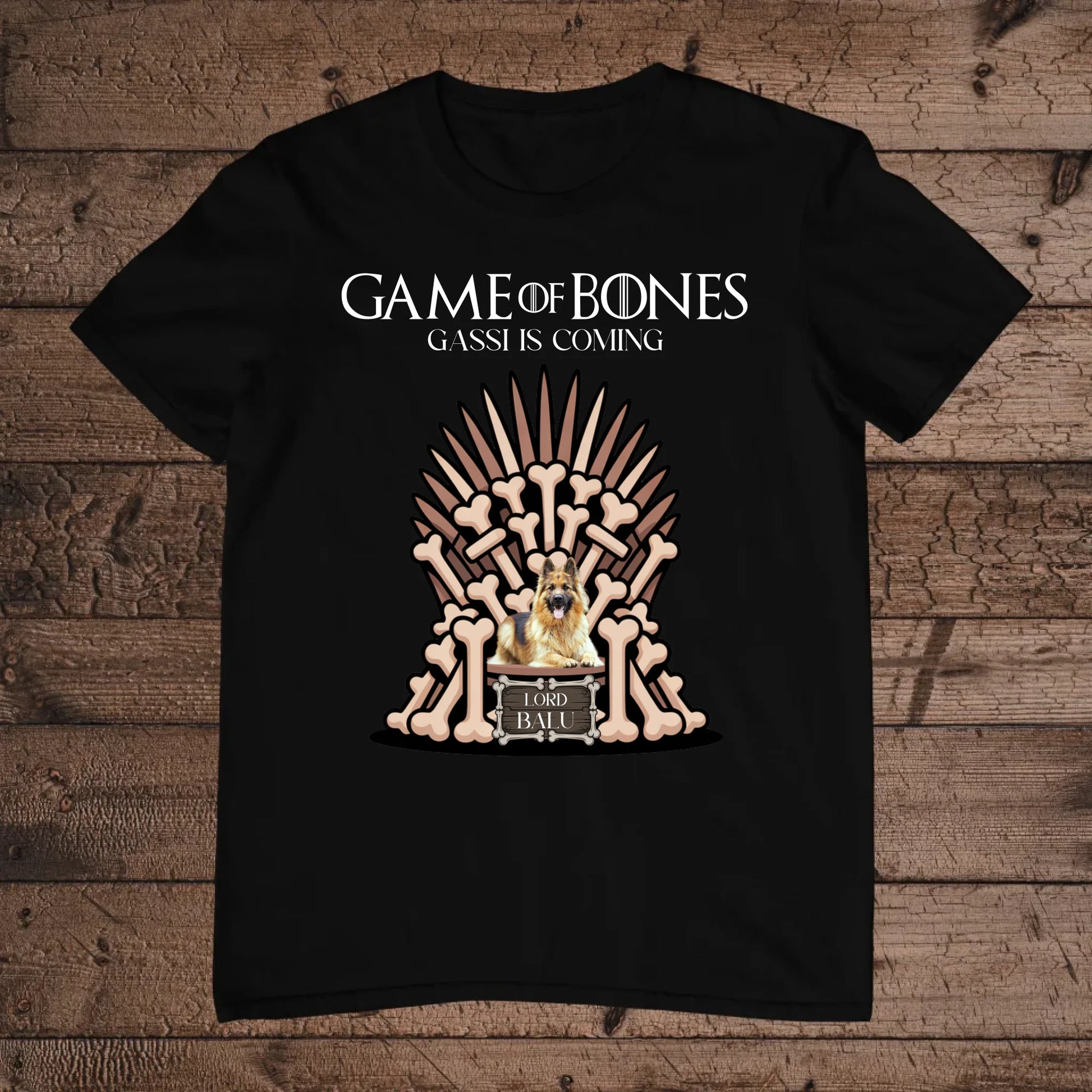 holz Flatlay mockup schwarz