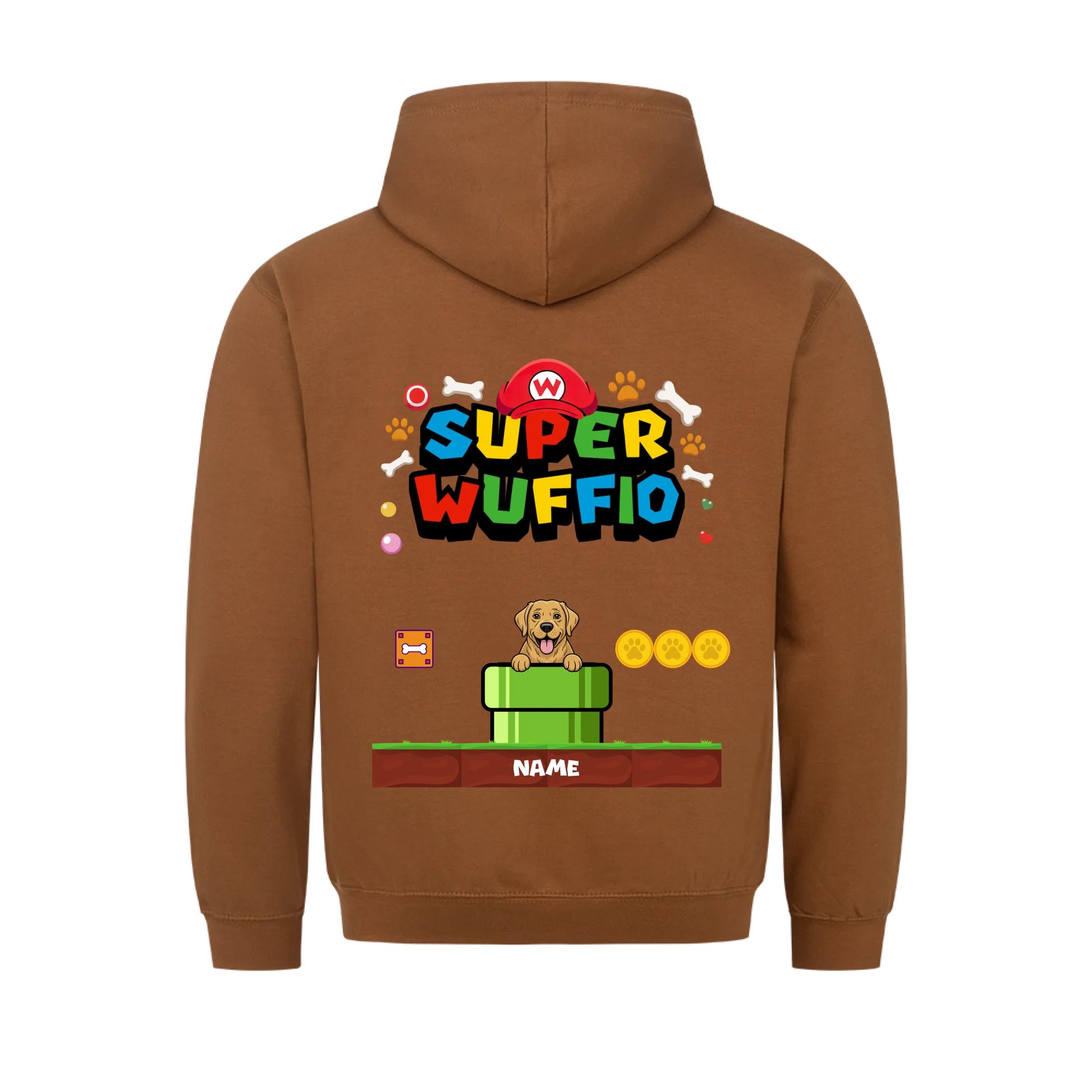 Caramel toffee hinten